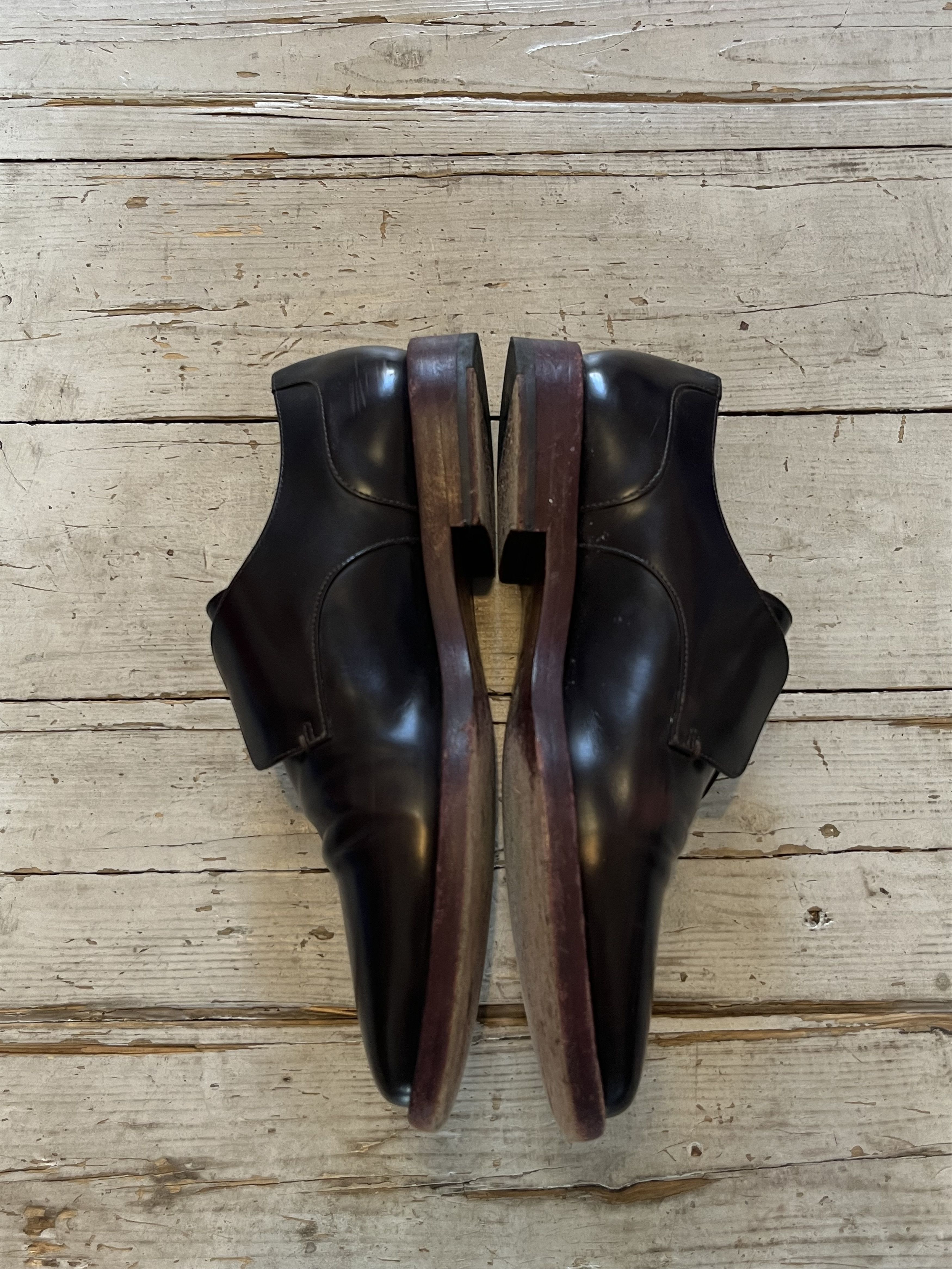 Jil Sander × Raf Simons Jil Sander x Raf Simons Cherry Red Leather Shoes Size US 8.5 / IT 38.5 - 5 Thumbnail
