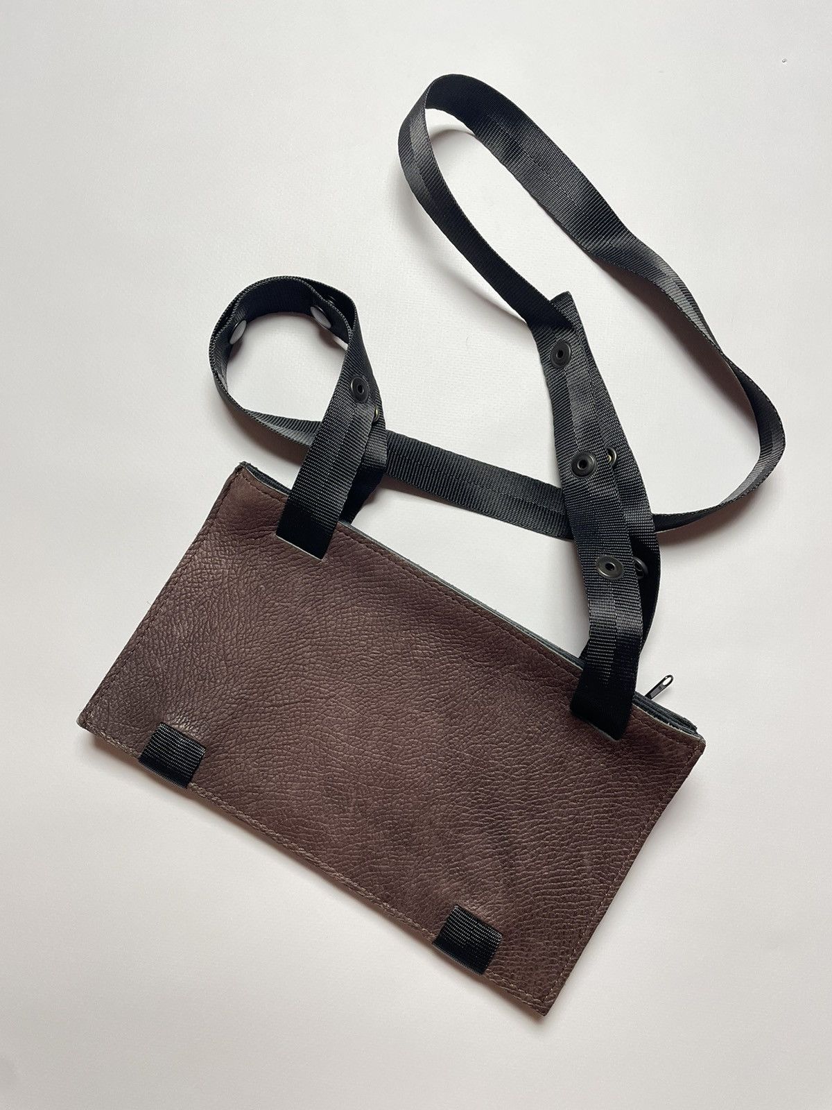 Maria Hees Packet leather bag/4 pockets