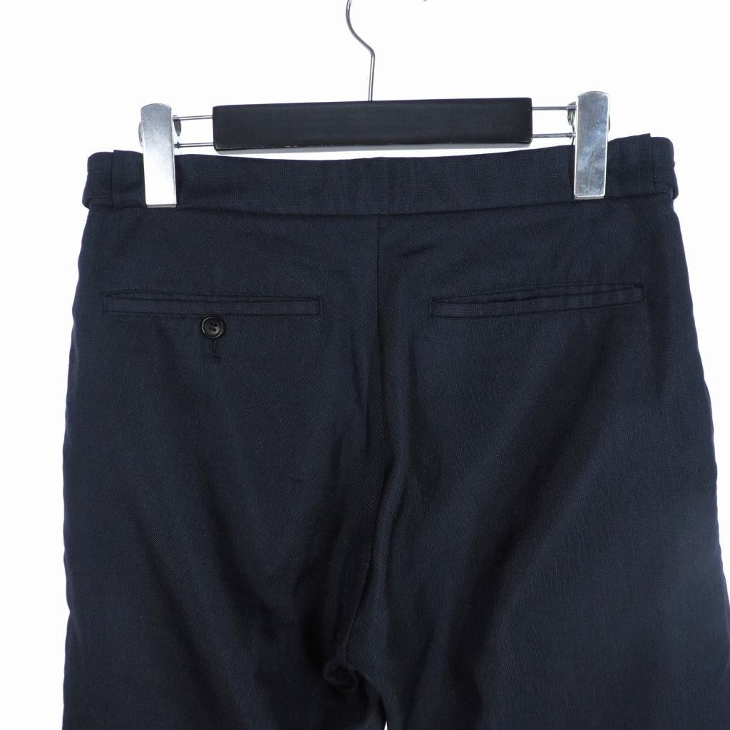 Comme des Garcons Homme Plus Casual Pants Double face slacks polyester plain zip fly Navy Size US 29 - 4 Thumbnail