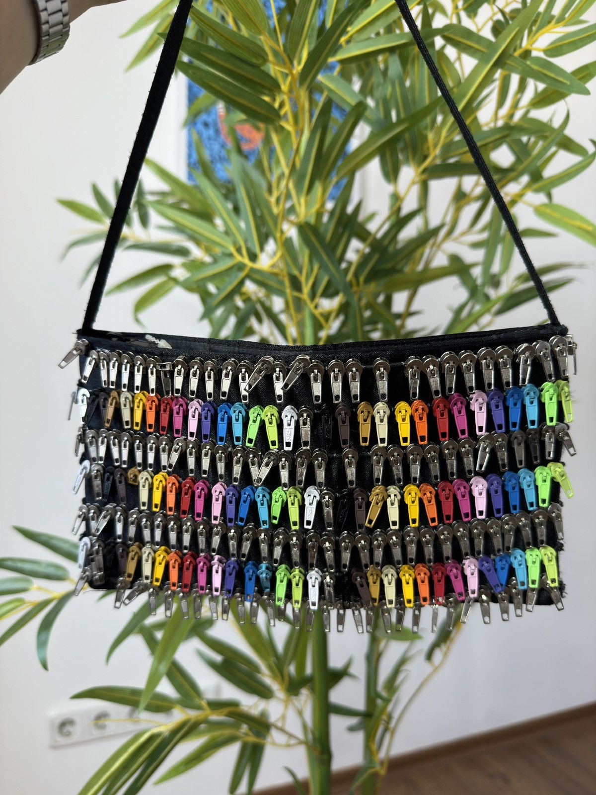 Vintage VINTAGE AVANT GARDE ZOE COTTENKA PARIS 2000s ZIPPER MINI BAG Size ONE SIZE - 4 Thumbnail
