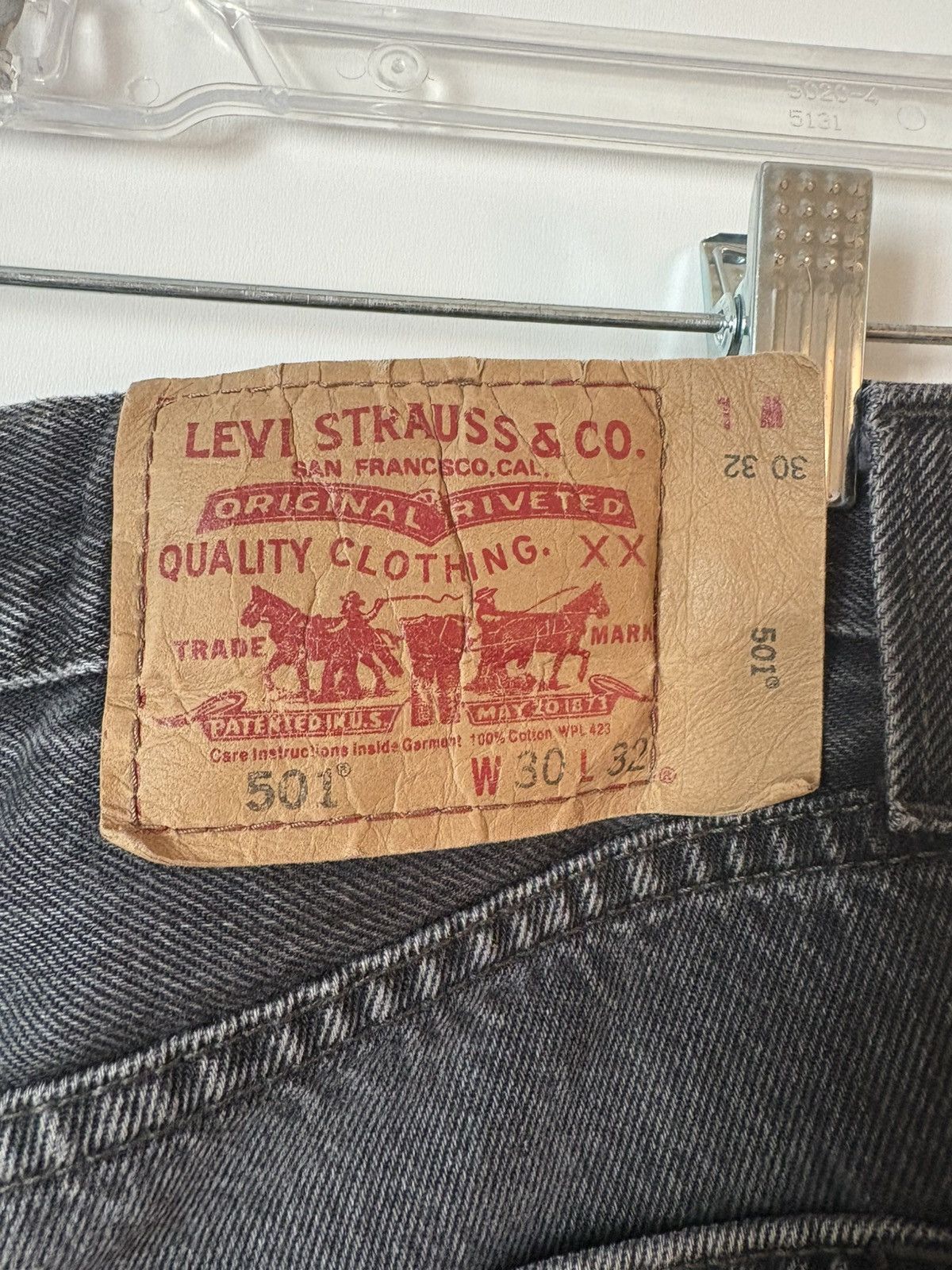 Levi's Vintage Clothing Levi 501s Vintage Size US 30 / EU 46 - 3 Thumbnail