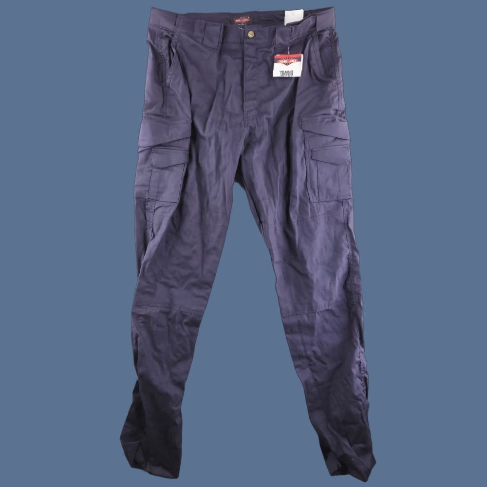 Vintage NEW Tru Spec Pants Mens 42 Navy Blue Flame Resistant Ripstop XFIRE UNHEMMED PTS Size US 42 / EU 58 - 1 Thumbnail