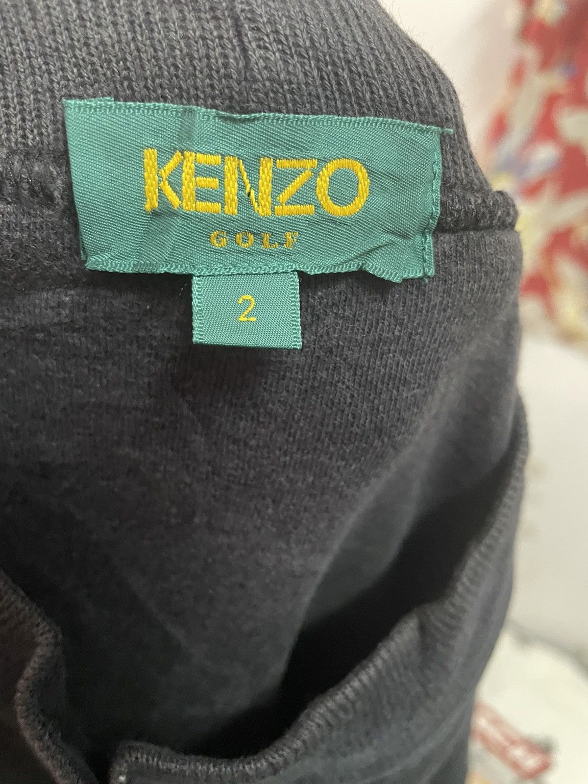 Kenzo Kenzo Golf Sweetshirt Big Spellout Size US L / EU 52-54 / 3 - 6 Thumbnail