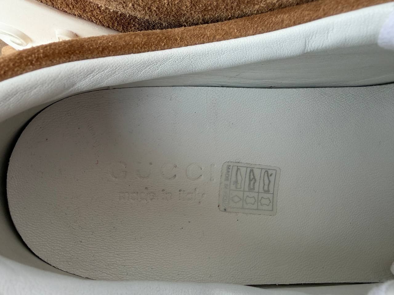 Gucci Gucci Script Logo Shoes Men's Size 41 Brown Suede Sneakers Size US 8 / EU 41 - 11 Thumbnail