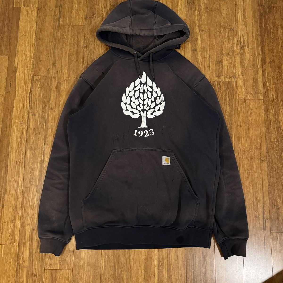 Carhartt Carhartt Sun Faded Thrashed Distressed Hoodie ERD Grunge Size US M / EU 48-50 / 2 - 16 Thumbnail