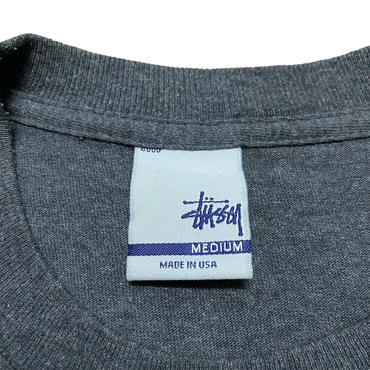 Stussy Rare‼️🔥Vintage 90s Stussy Cut & Paste Design SpellOut T-Shirt Size US S / EU 44-46 / 1 - 5 Thumbnail