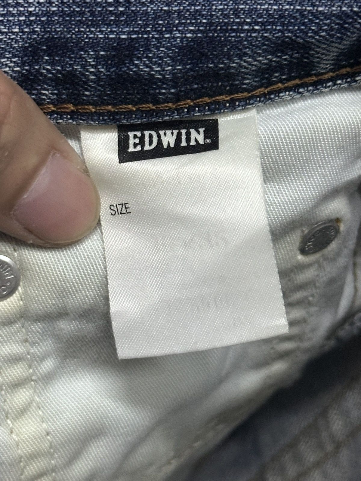 Edwin Vintage Edwin 503 Jean With Baggy Loose Style and Faded Wash Size US 30 / EU 46 - 12 Thumbnail