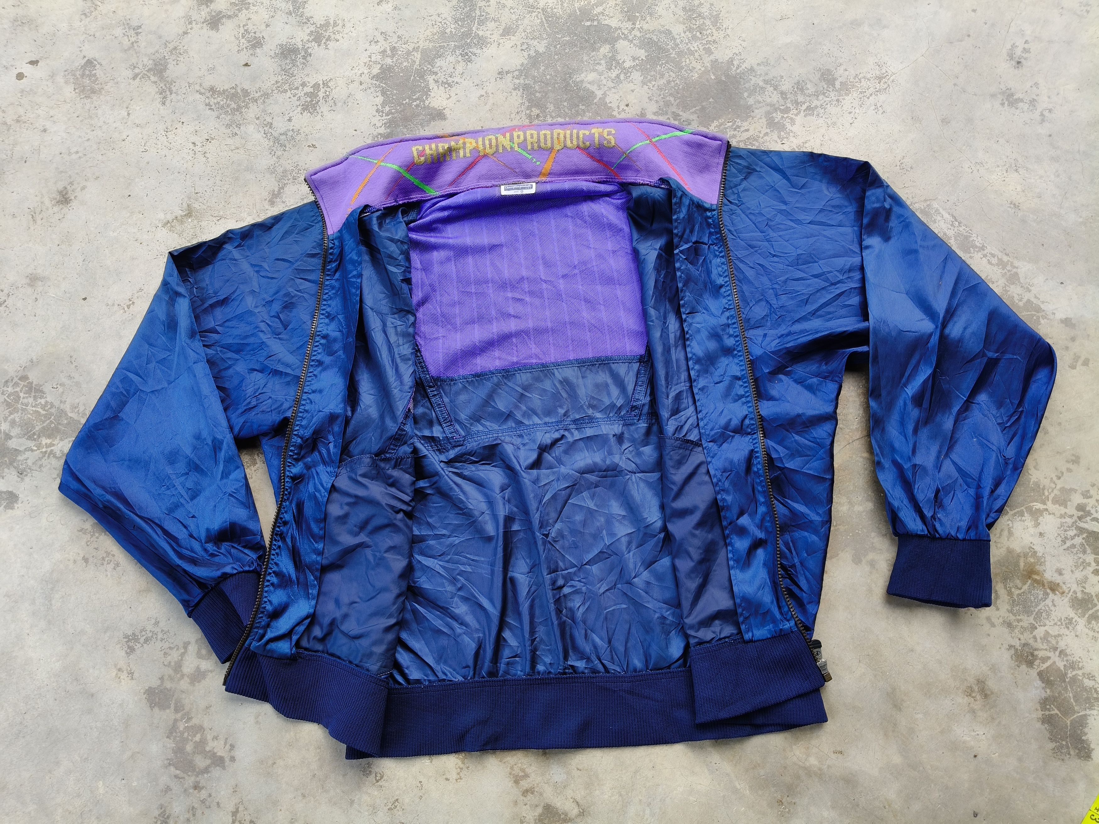 Champion × Vintage Vintage Champion Windbreaker Size US L / EU 52-54 / 3 - 7 Thumbnail