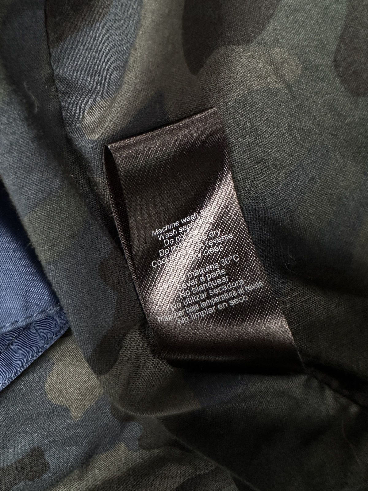 Zadig & Voltaire ZADIG & VOLTAIRE Homme Kobe Bomber Jacket Blue Men’s size L Size US L / EU 52-54 / 3 - 19 Thumbnail