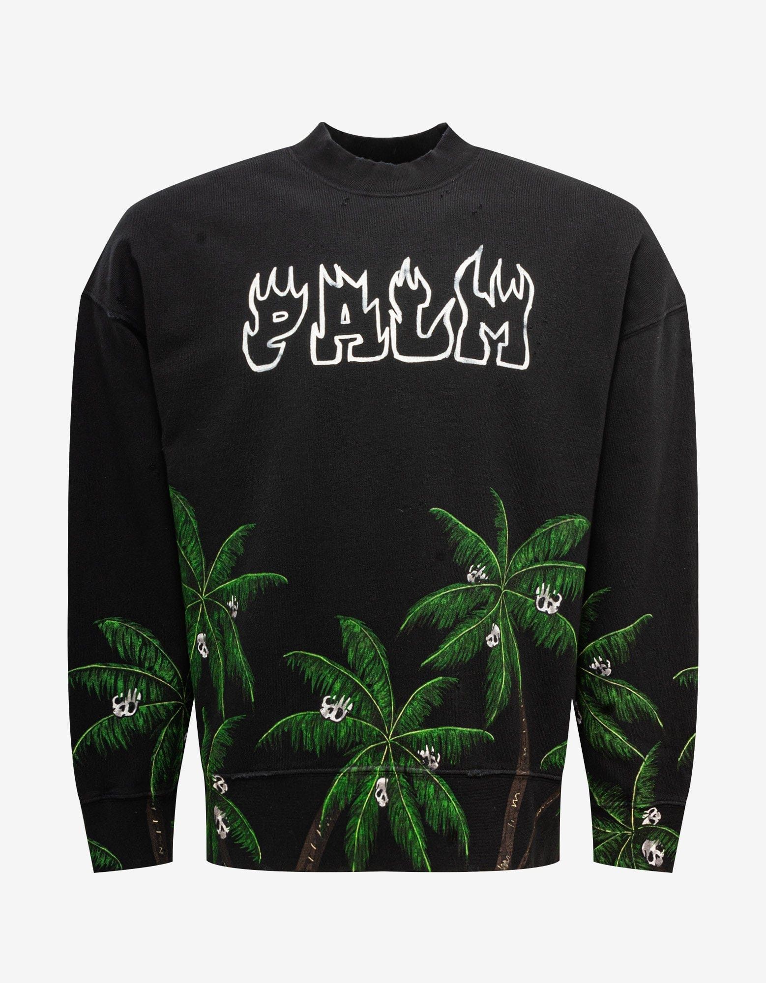 Palm Angels Black Palms & Skull Sweatshirt Size US M / EU 48-50 / 2 - 1 Thumbnail