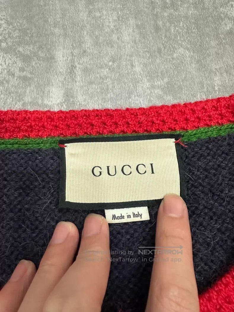 Gucci Gucci Wool alpaca blend long-sleeved cardigan coat Size M / US 6-8 / IT 42-44 - 4 Thumbnail