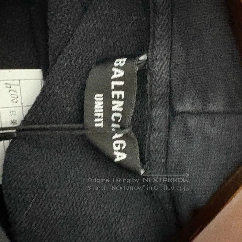 Balenciaga 22SS 3B Sports Sleeveless Hoodie.