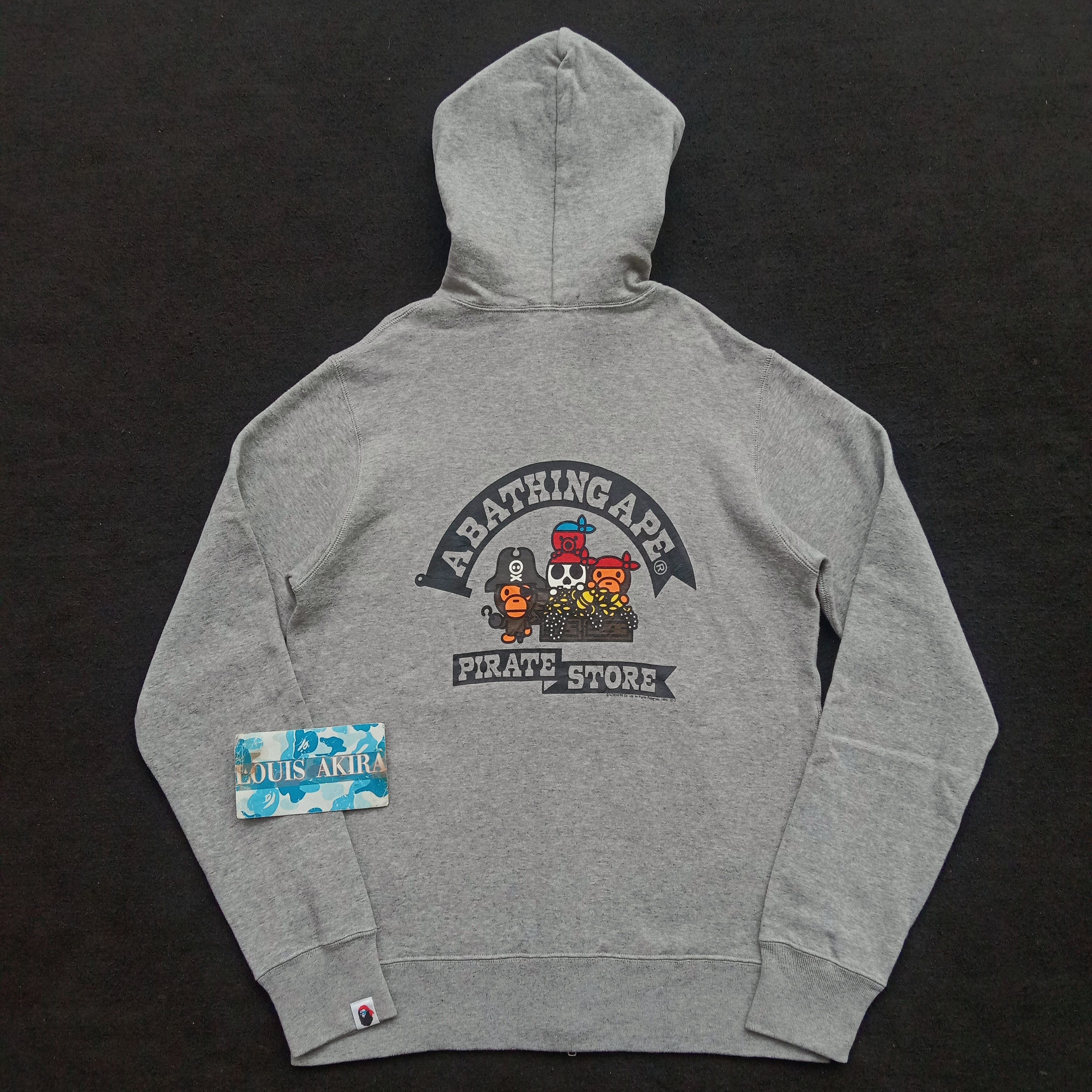Bape Bape Pirate Store Zip Hoodie (2012) Size US M / EU 48-50 / 2 - 1 Thumbnail