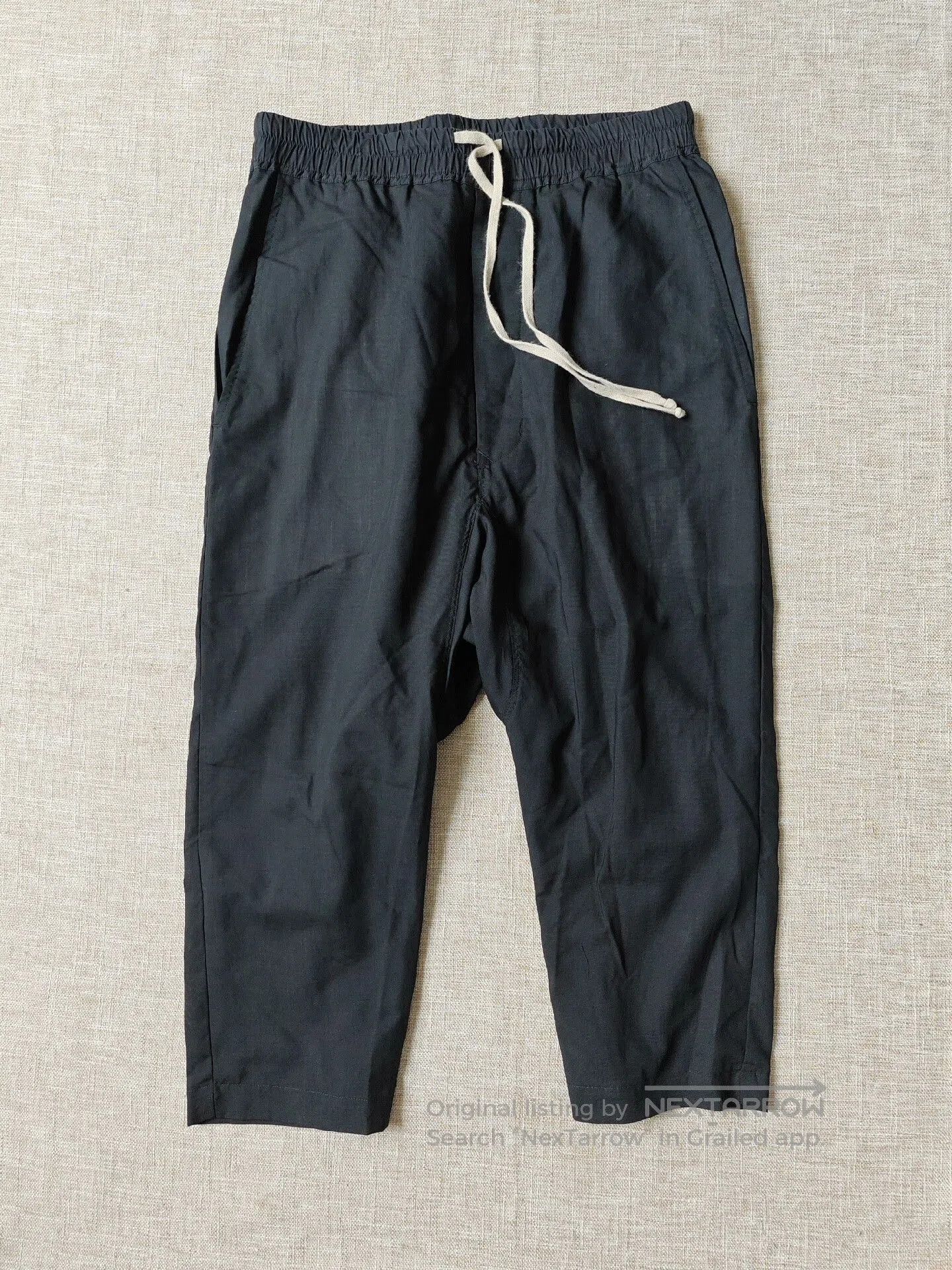 Rick Owens Rick Owens Mainline Cropped Casual Pants. Size US 32 / EU 48 - 1 Thumbnail