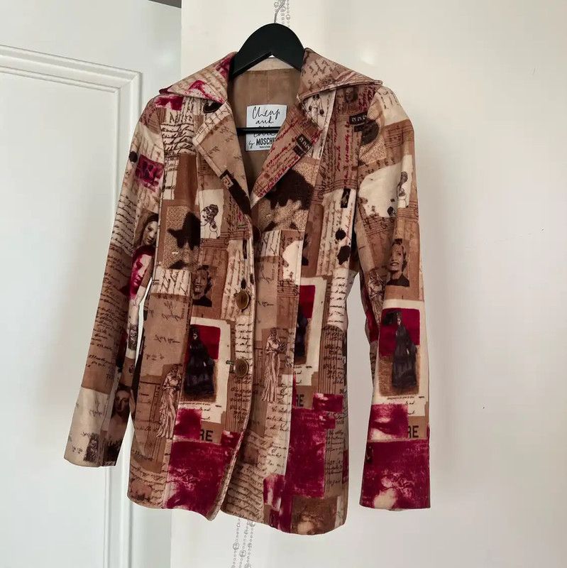 Moschino Artistic Printed Women's Jacket 0089