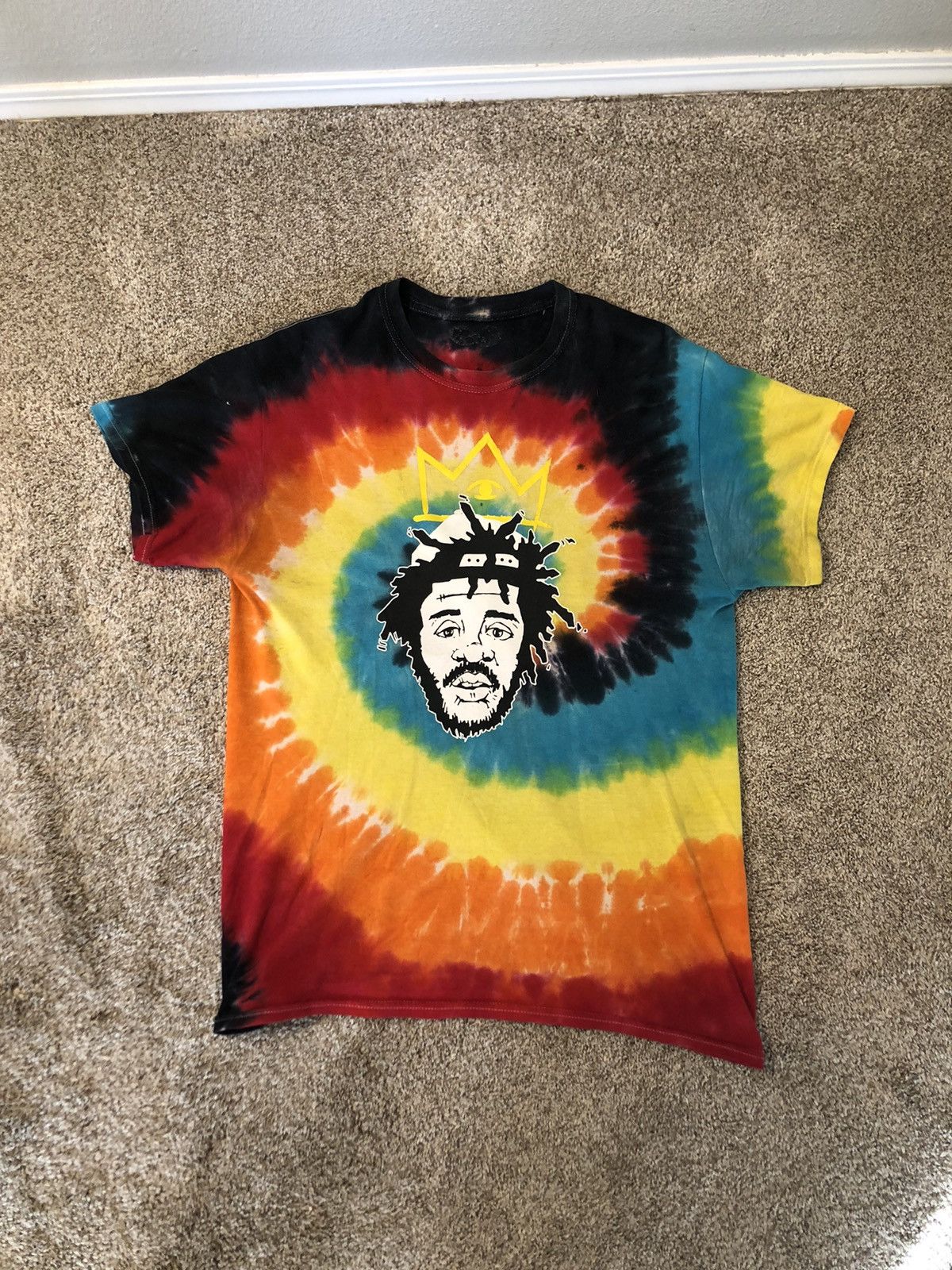 image of Capital Steez Pro Era Festival Shirt in Tie Dye, Men's (Size Medium)