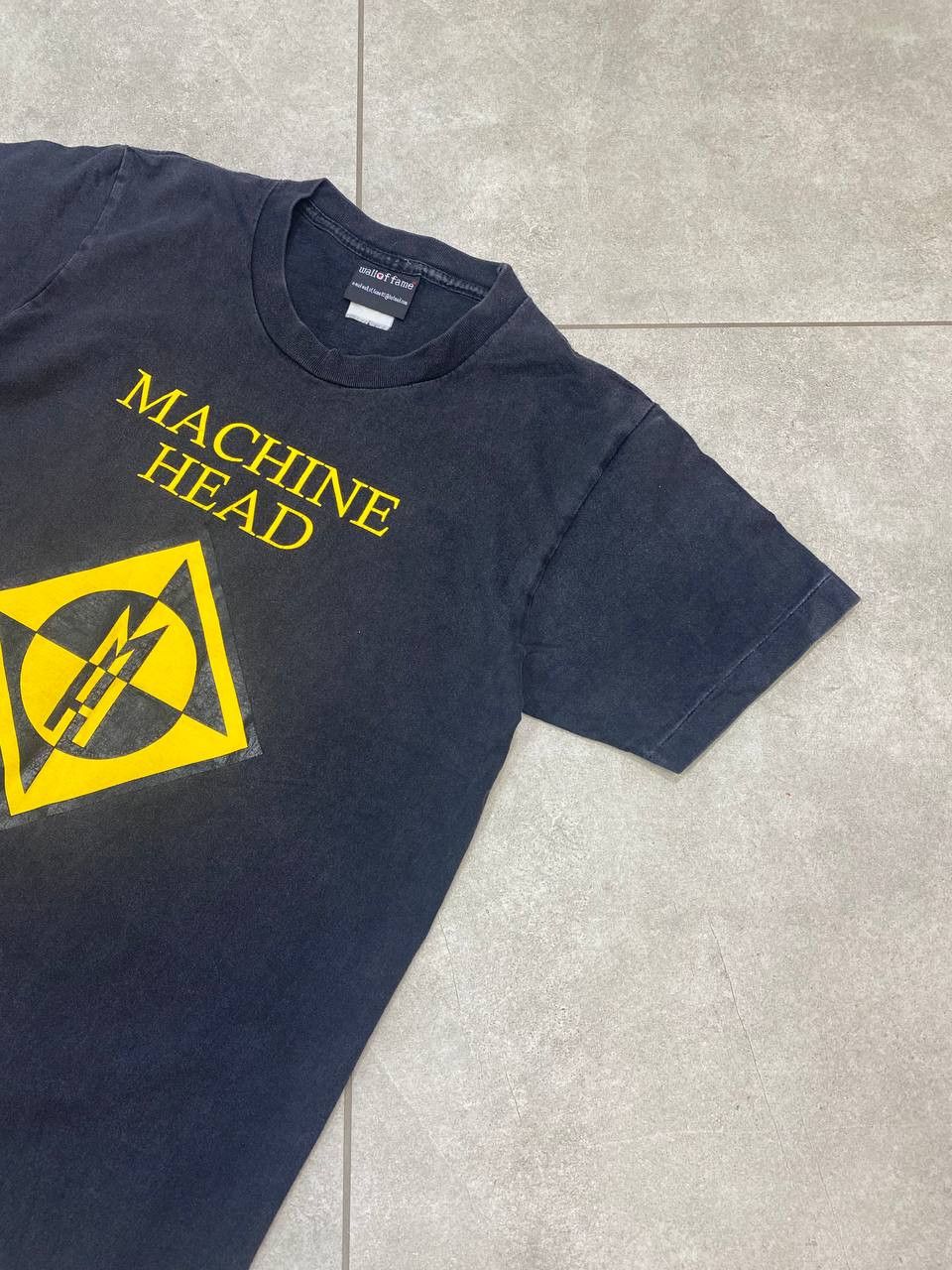 Band Tees Vintage Machine Head Single Stitch 90s Wall of Fame T-Shirt Size US XS / EU 42 / 0 - 5 Thumbnail