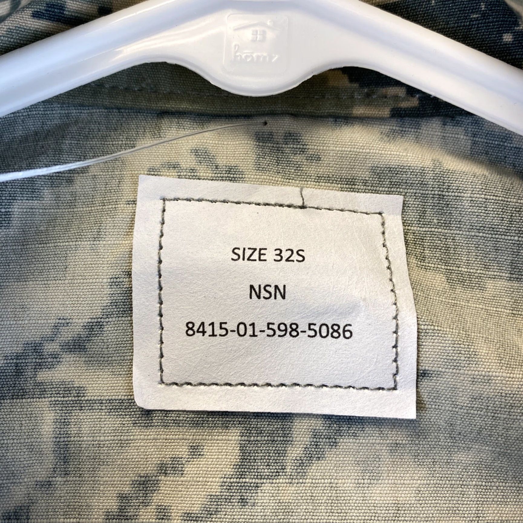 Vintage US Army Jacket Men's Tiger Camo Military Combat Field Shirt 32 Short Green 41-12 Mens Size US XS / EU 42 / 0 - 6 Thumbnail