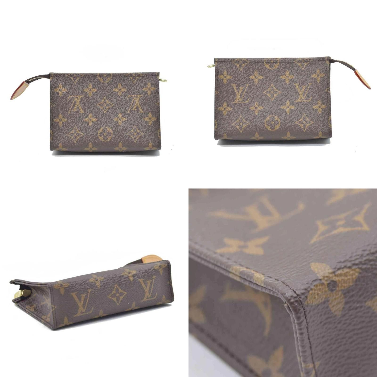 Louis Vuitton $700 Louis Vuitton Monogram Toiletry Pouch 15 Fuchsia RFID Size ONE SIZE - 2 Thumbnail