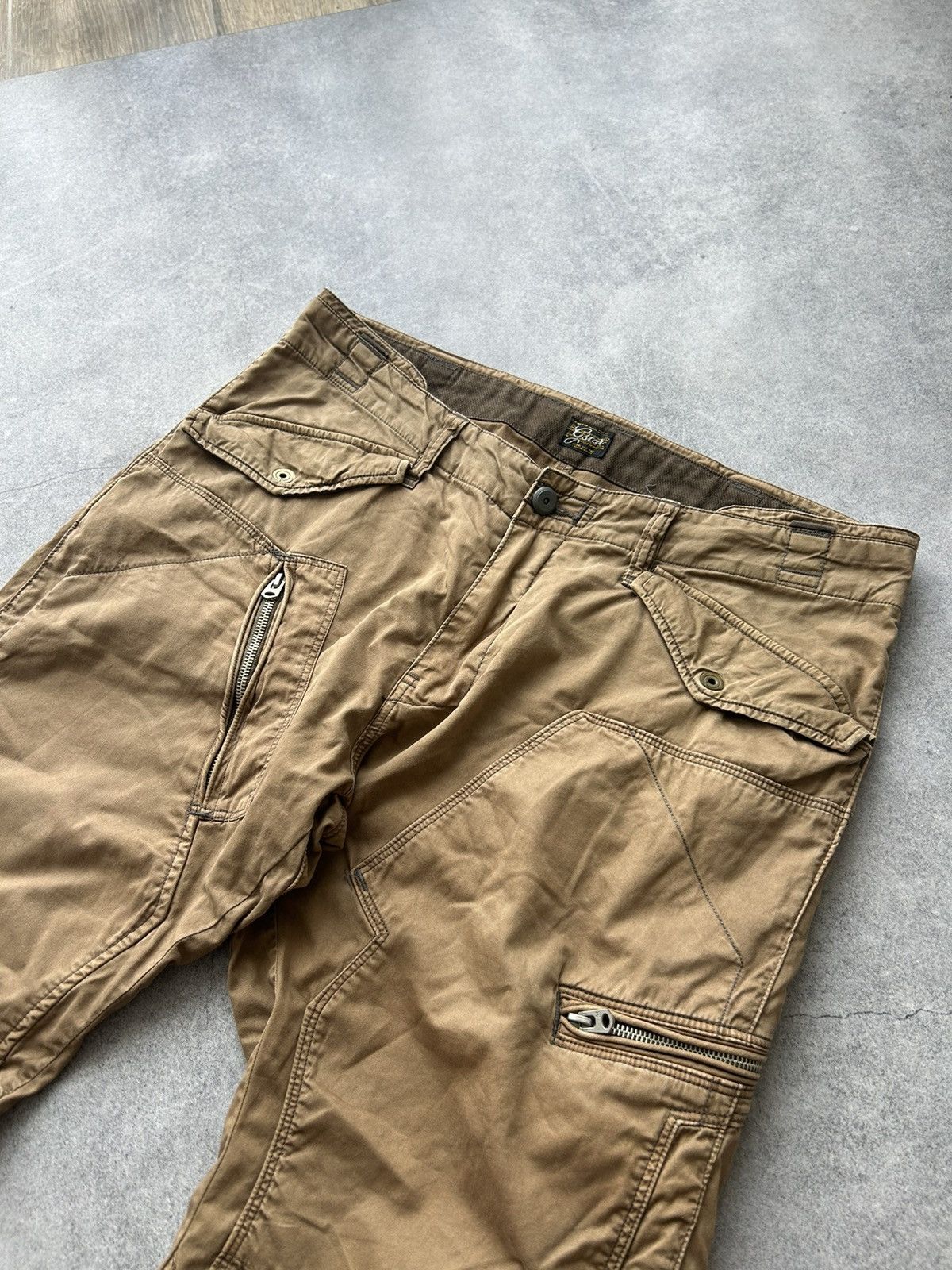 G-Star × Vintage Vintage G Star Raw multi-pocket cargo pants Size US 32 / EU 48 - 4 Thumbnail