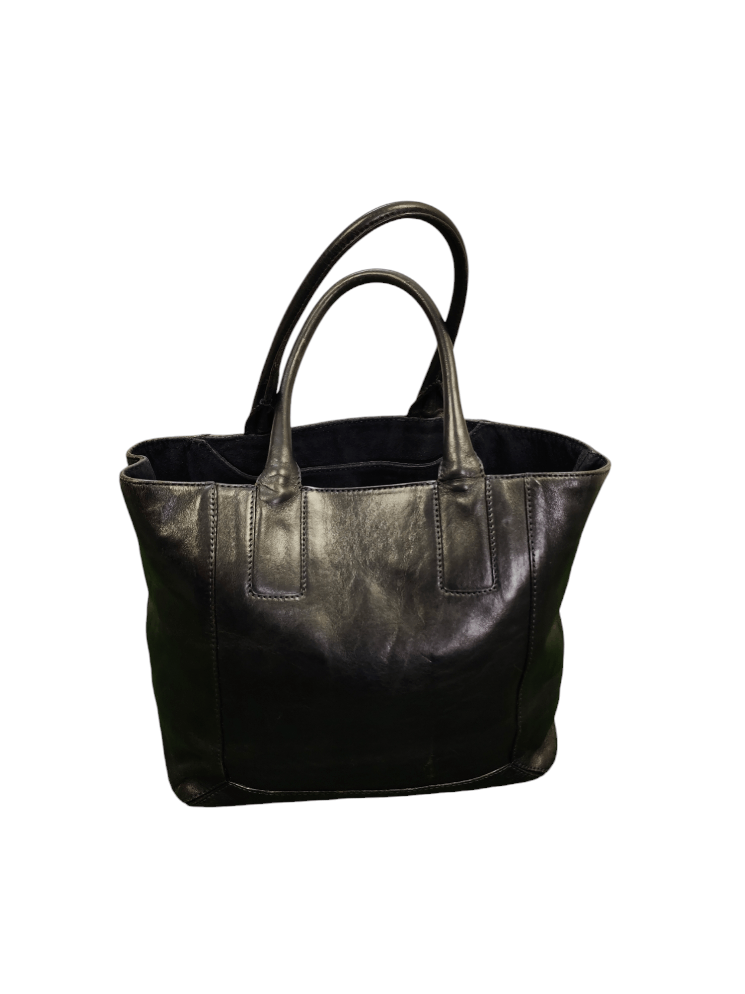 Leather Vintage Hirofu Italy Patina Leather Tote Bag Size ONE SIZE - 5 Thumbnail