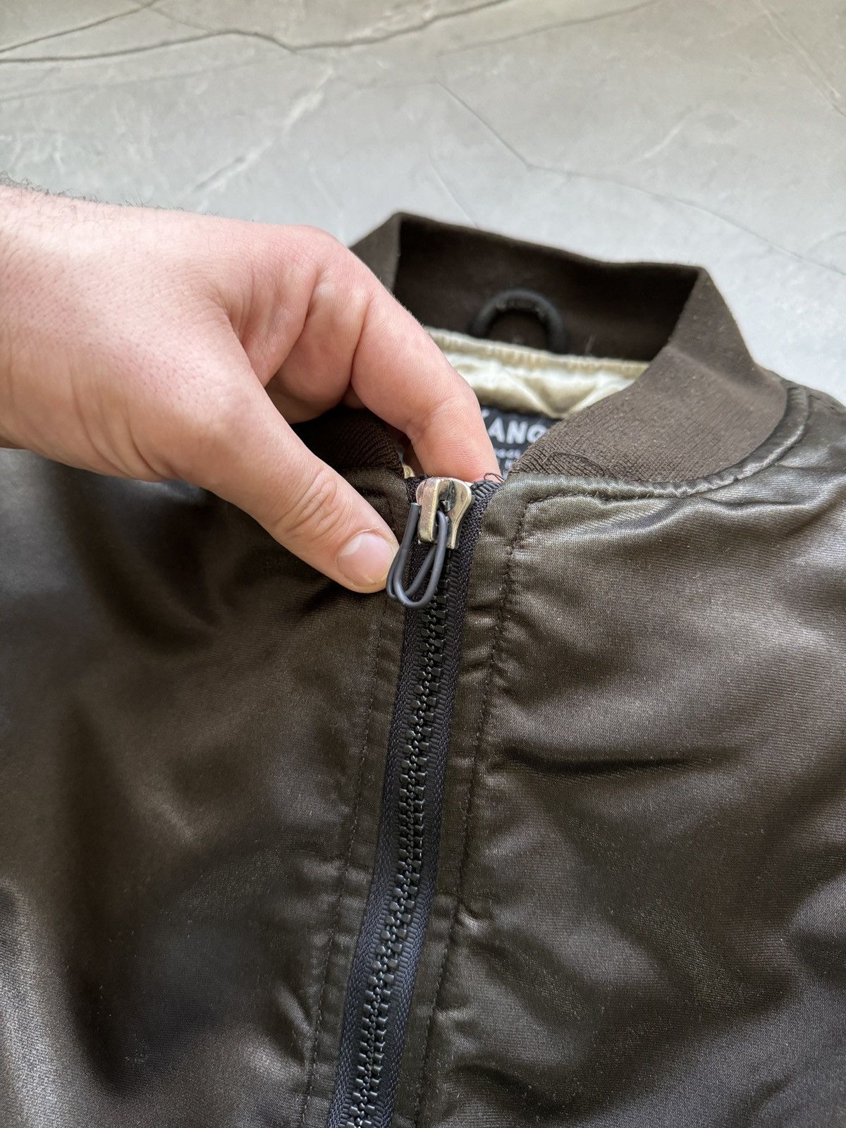 Kangol Vintage Kangol MA-1 Bomber Jacket Cropped Oversized Rare Size US M / EU 48-50 / 2 - 7 Thumbnail