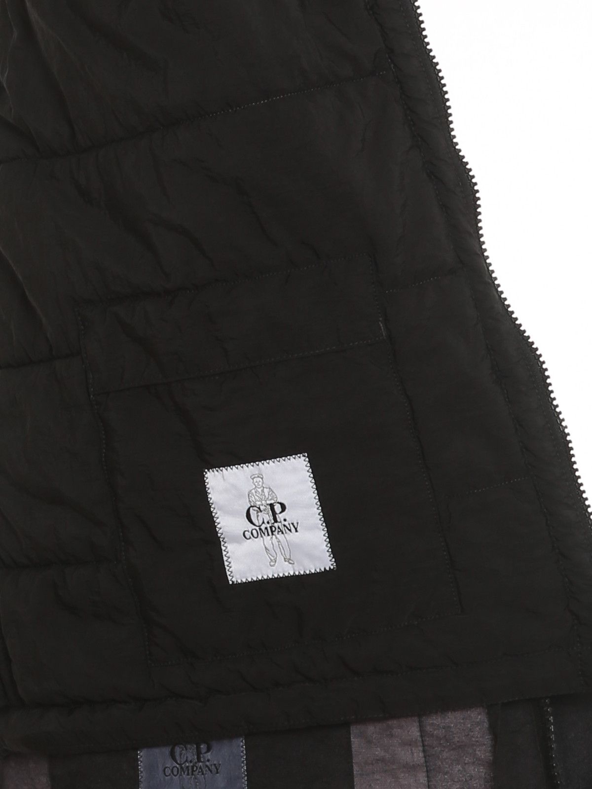 C.P. Company o1y1224 Logo Hooded Jacket in Black Size US S / EU 44-46 / 1 - 5 Thumbnail