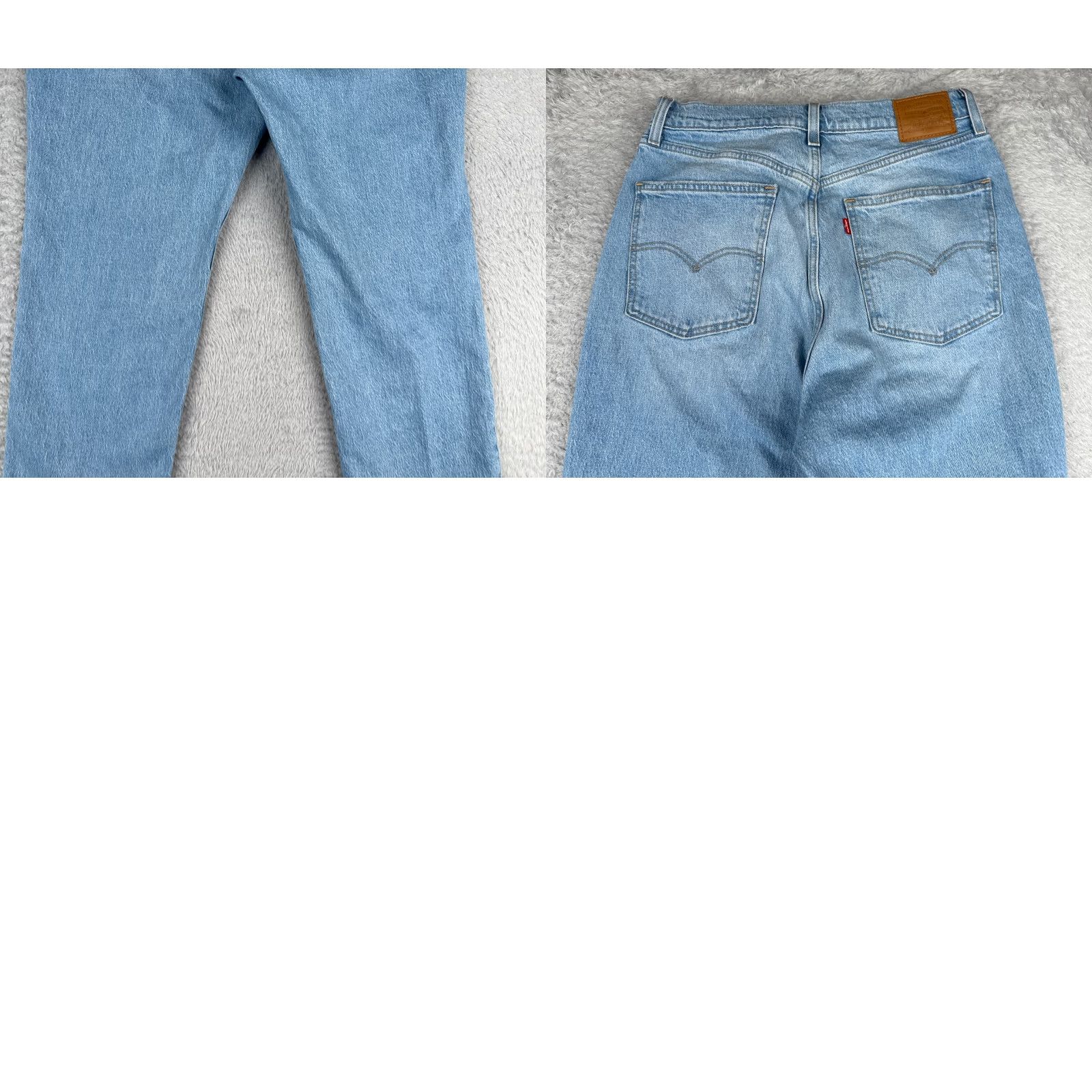 Levi's Levis Jeans Women 31 Blue Denim Wedgie Fit Levi's 70s High Straight 31x29 Vintage: No Distressed Stretch 5-Pocket Regular Size 24" / US 00 / IT 34 - 11 Thumbnail