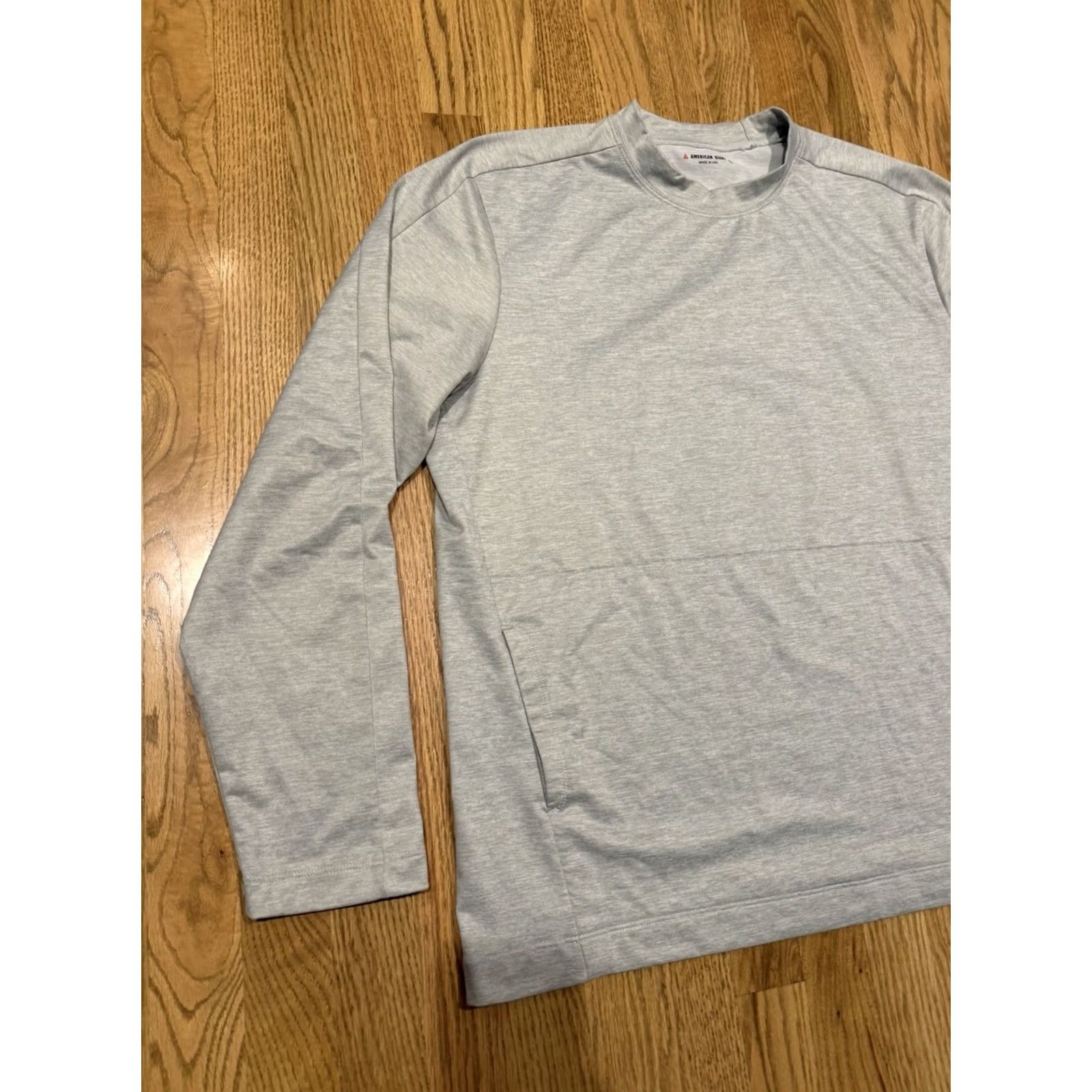 Vintage American Giant Pullover Mock Neck Top Men’s Size Large Performance Stretch Grey Size US L / EU 52-54 / 3 - 3 Thumbnail
