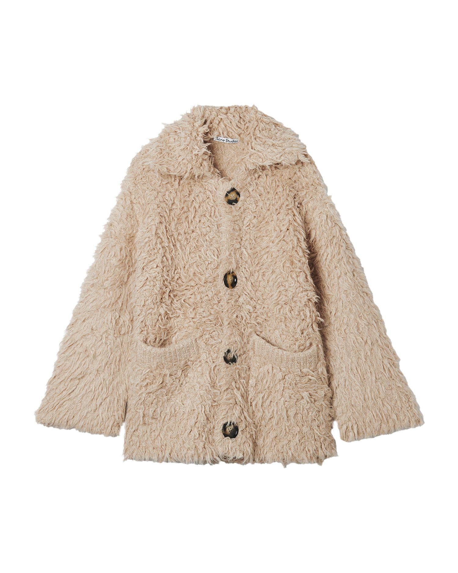 Acne Studios Acne Studios Fur Fleece Knit Cardigan Size US XXL / EU 58 / 5 - 1 Thumbnail