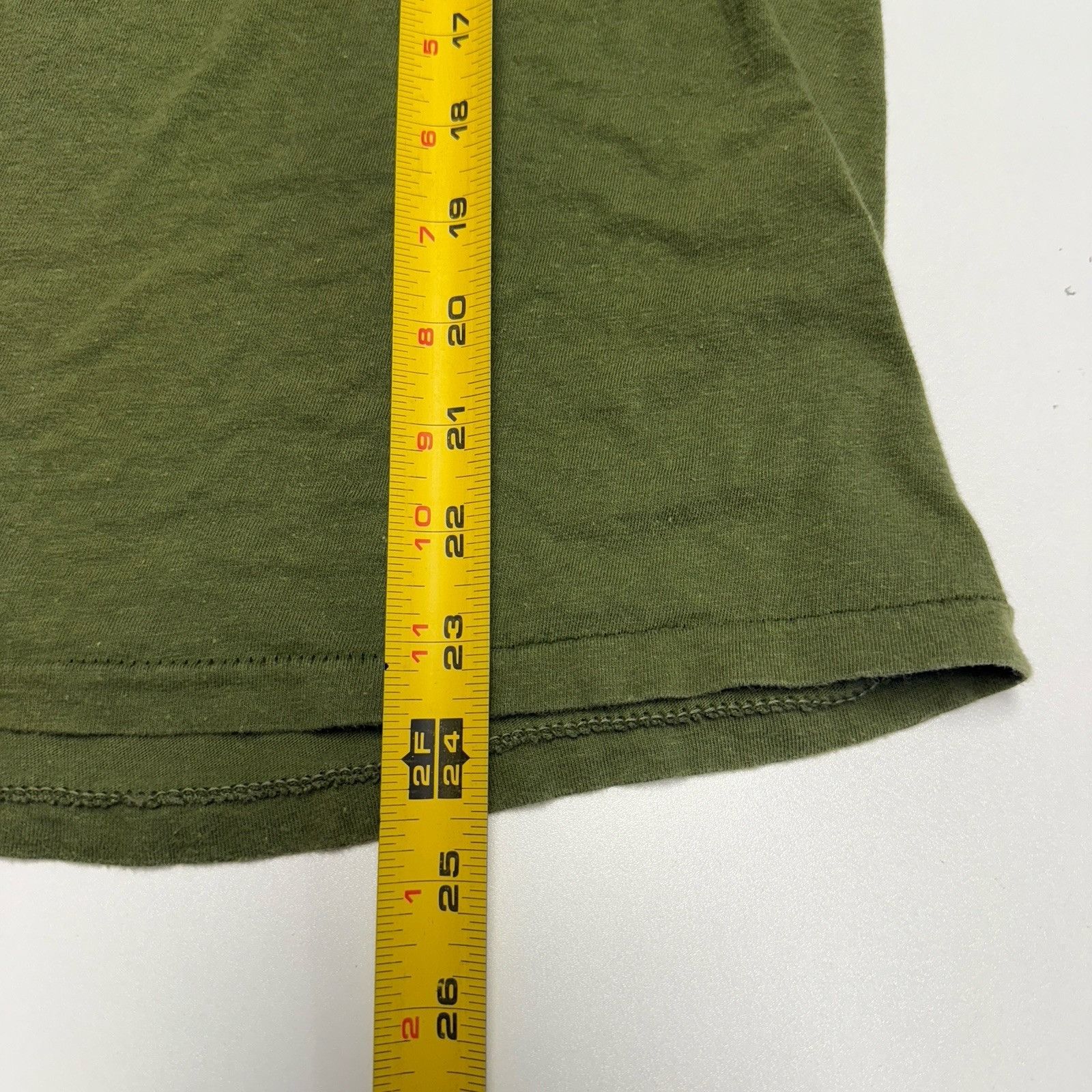 Vintage Vintage Military Marine Raiders T Shirt Small 17x23.5 Green Size US S / EU 44-46 / 1 - 9 Thumbnail