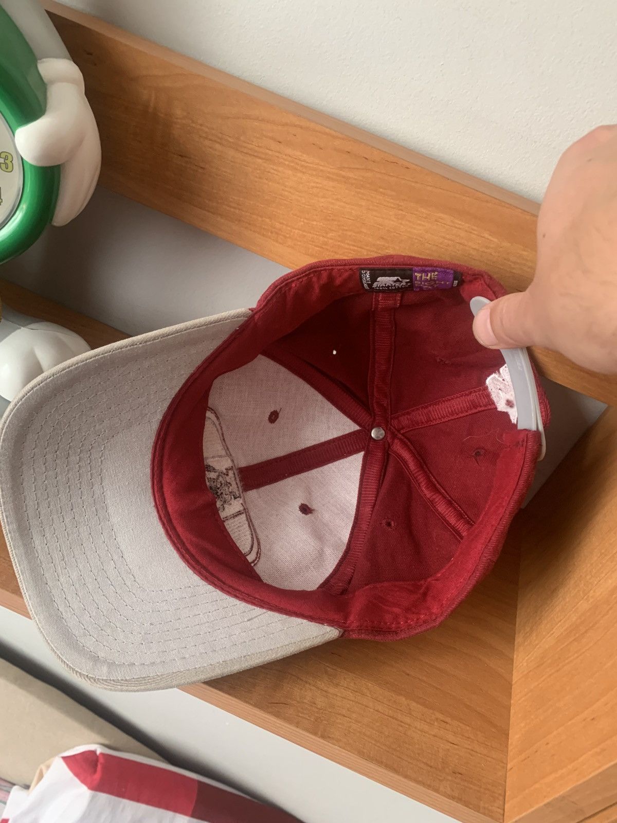 NCAA × Starter × Vintage 90s VTG Starter NCAA Alabama Crimson Tide The Right Hat Cap Size ONE SIZE - 4 Thumbnail