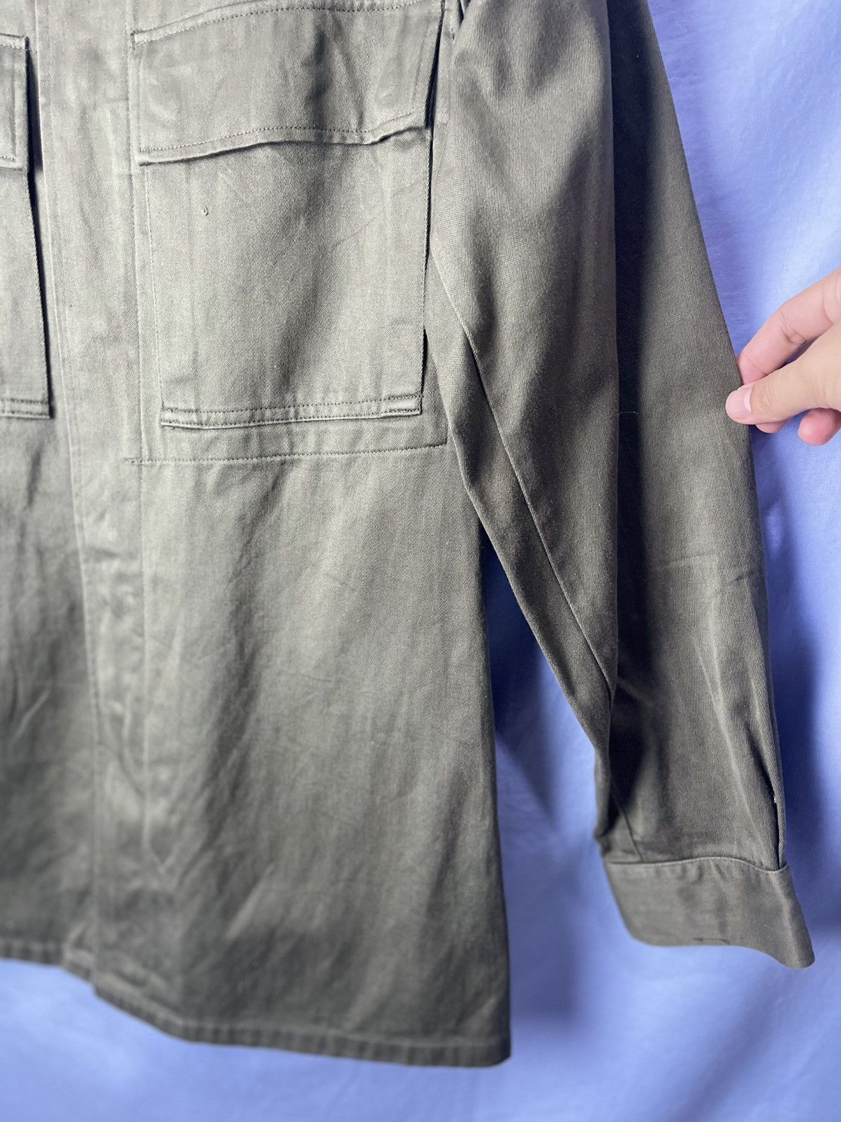Vintage Vintage 1979 Dutch Army Nato Shirt Size US M / EU 48-50 / 2 - 2 Thumbnail