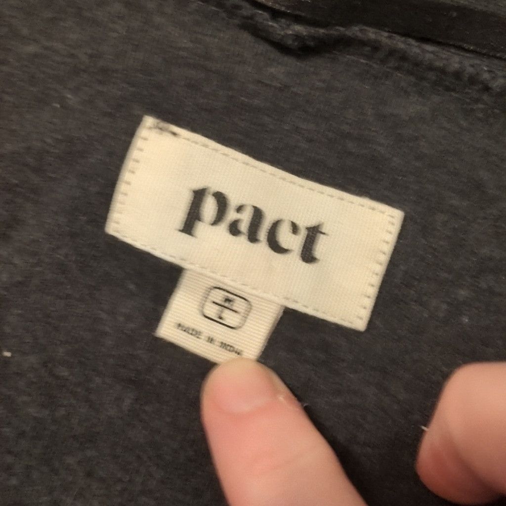 Other Pact gray open Cardigan size M/L Size L / US 10 / IT 46 - 2 Thumbnail