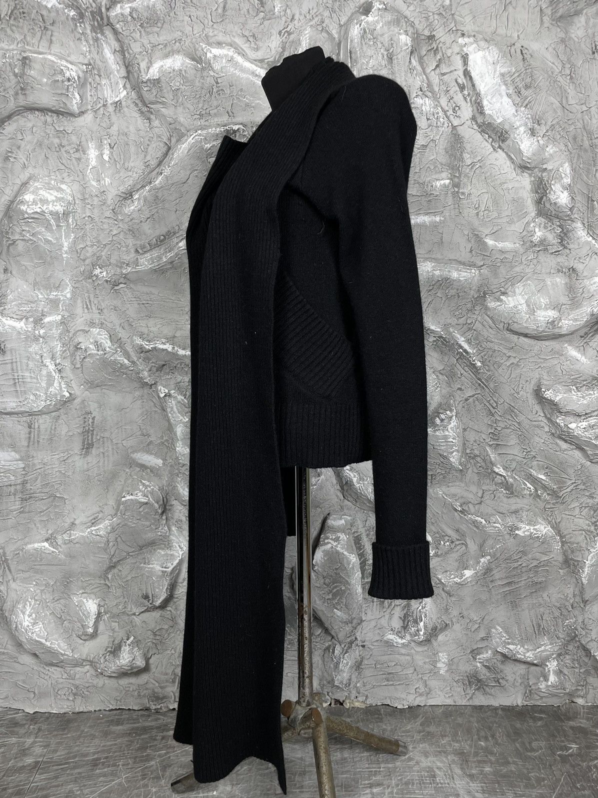 Japanese Brand Y2K Million Dollar Vintage Knit Zip Sweater Scarf Hoodie Size US S / EU 44-46 / 1 - 6 Thumbnail