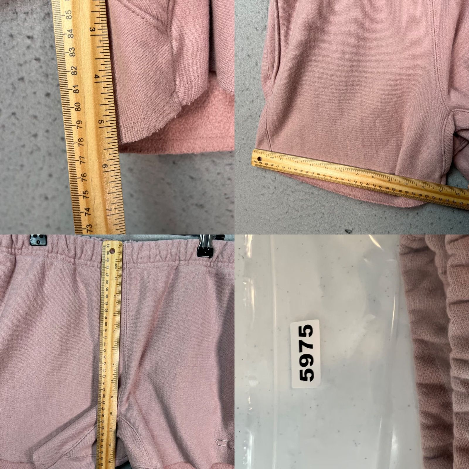 Champion Champion Mens Small Reverse Weave Shorts Pink Cotton Blend Reversible Sweat Adult S/Color Pink Mens Shorts Size US 29 - 8 Thumbnail