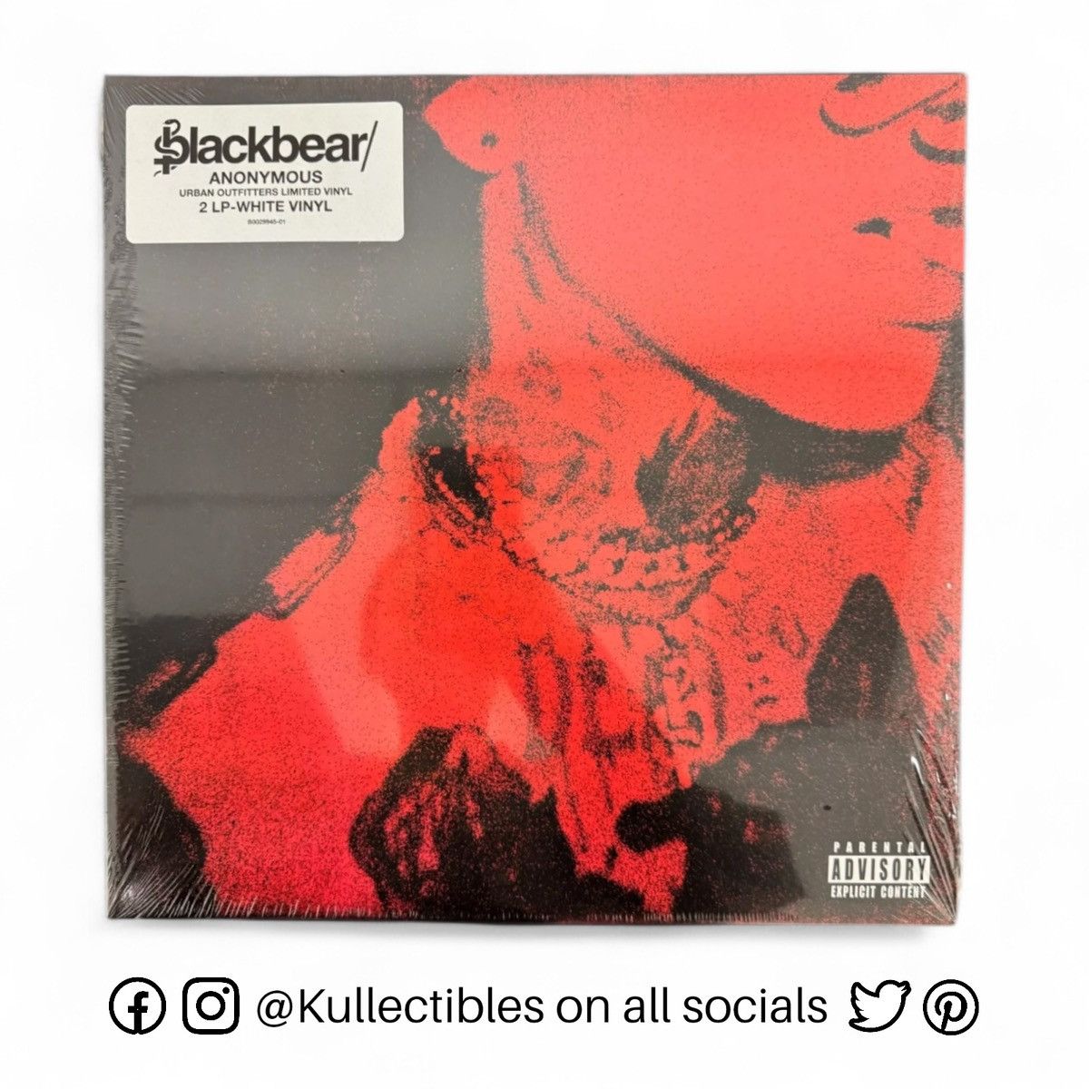 Urban Outfitters Blackbear - Anonymous - White Vinyl - Urban Outfitters - New Size ONE SIZE - 2 Thumbnail