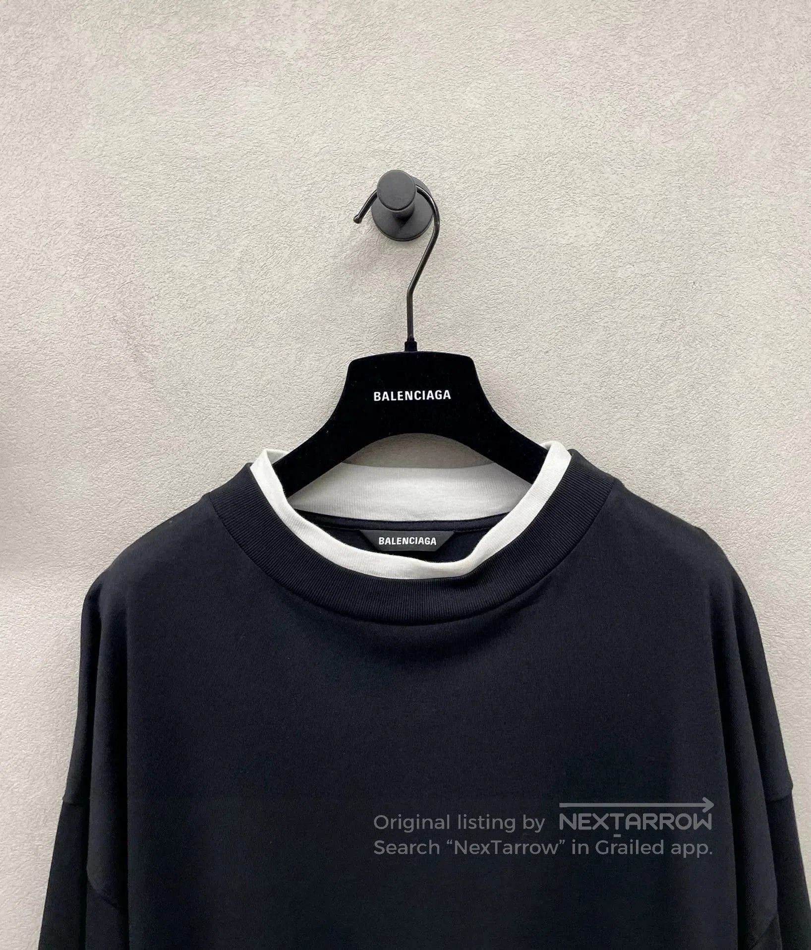 Balenciaga Balenciaga Black Short Sleeve Top. Size US L / EU 52-54 / 3 - 2 Thumbnail
