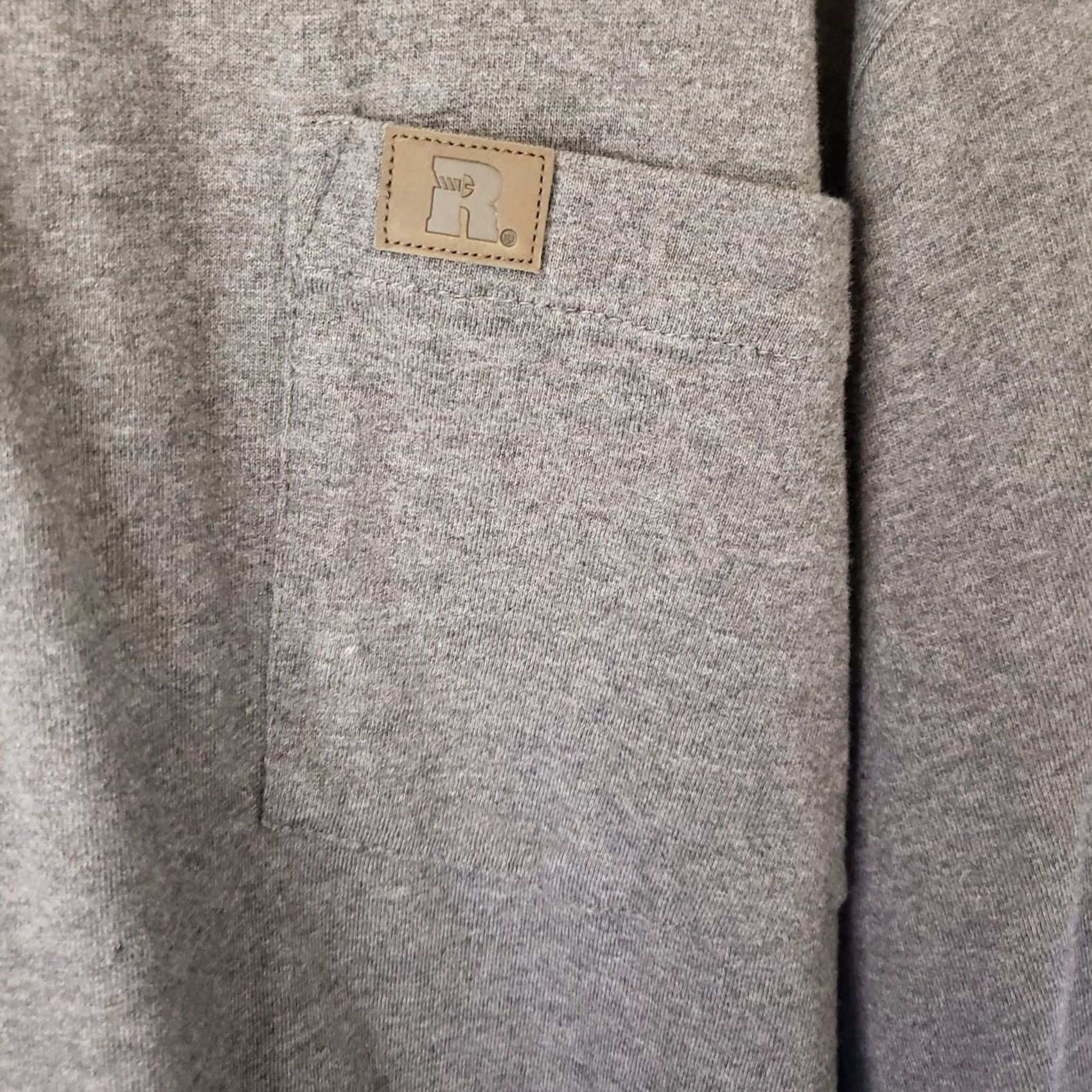 Wrangler VINTAGE Wrangler Riggs Workwear Mens 3XT Gray Henley Long Sleeve Heavy Cotton Tee Shirt Size US XXL / EU 58 / 5 - 4 Thumbnail
