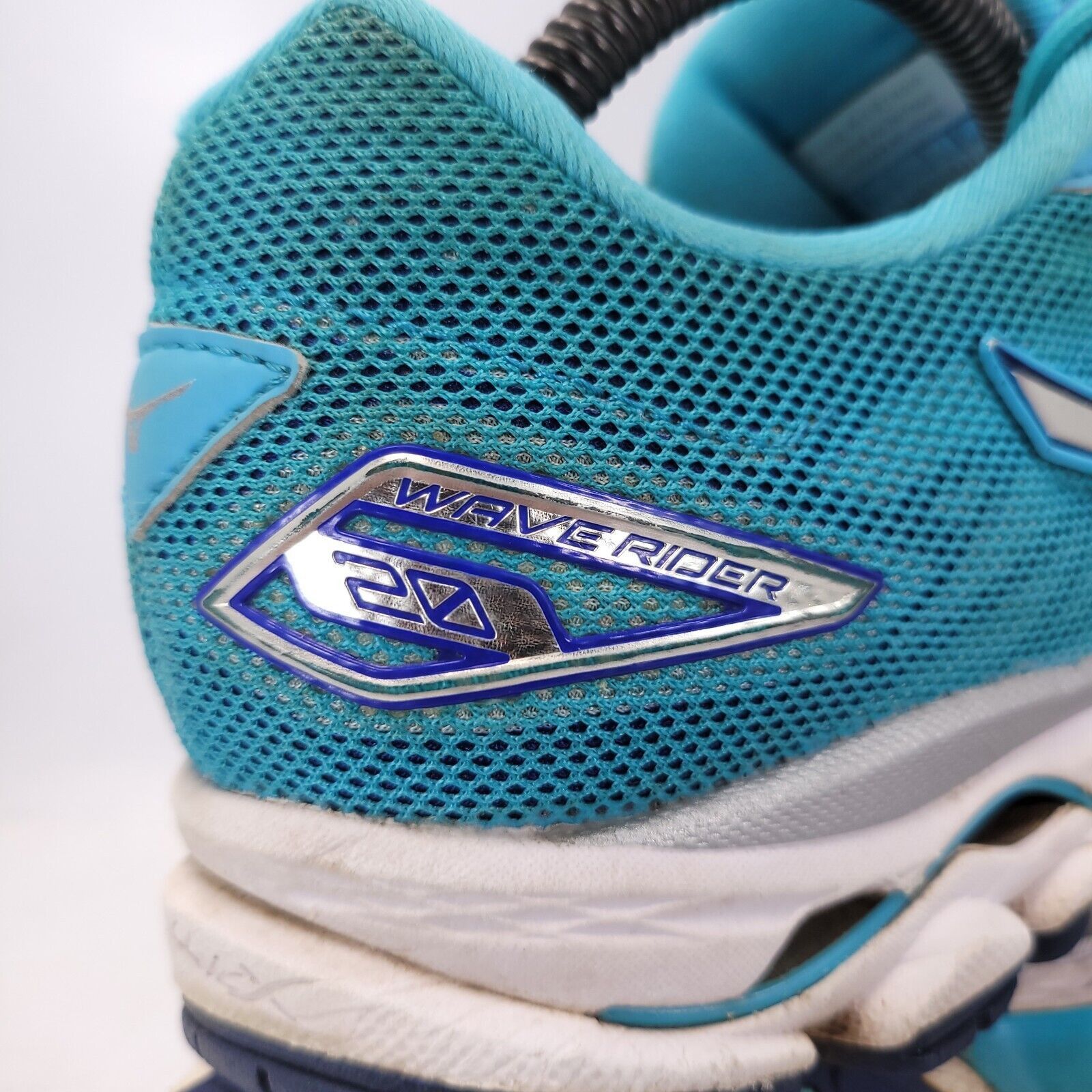 Mizuno Mizuno Wave Rider 20 Shoe Womens Size 9.5 J1GD170603 Blue Size US 9.5 / IT 39.5 - 8 Thumbnail