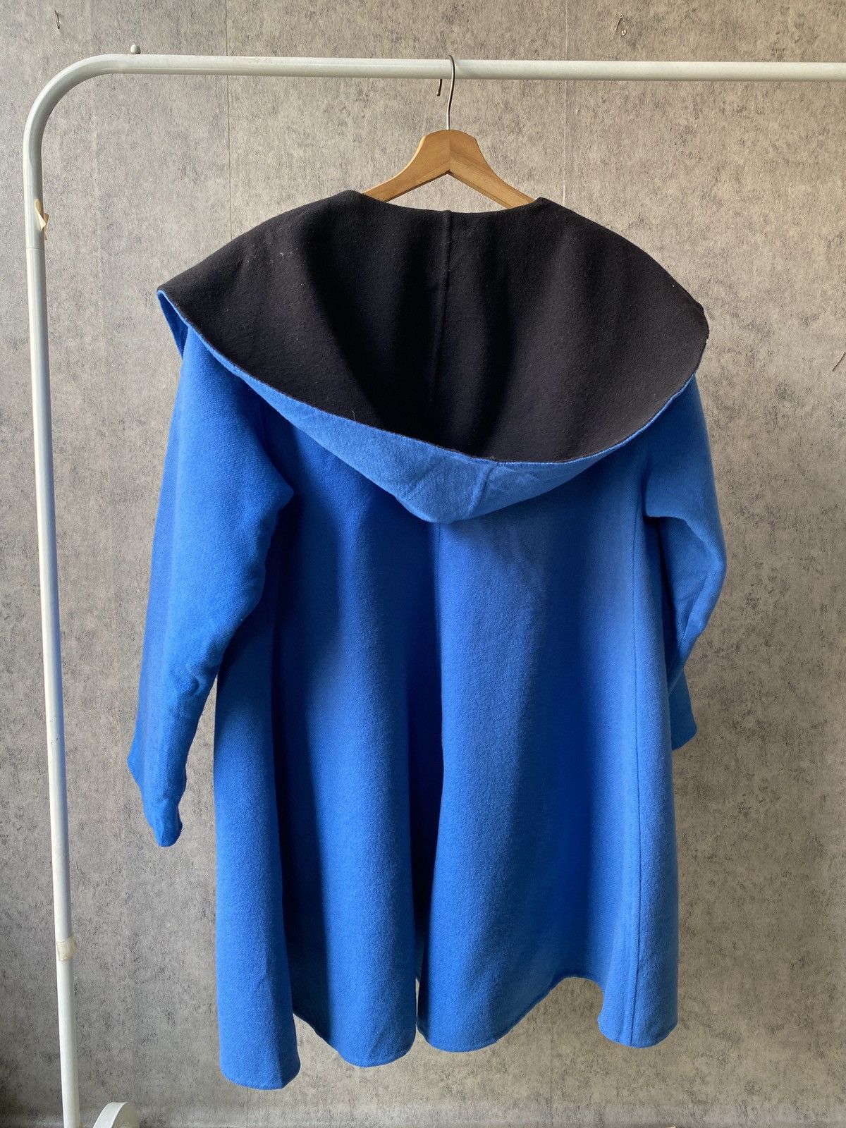 Yves Saint Laurent Vintage 90s Yves Saint Laurent Cloak Cape Wool Jacket Size XXL / US 16-18 / IT 52-54 - 3 Thumbnail