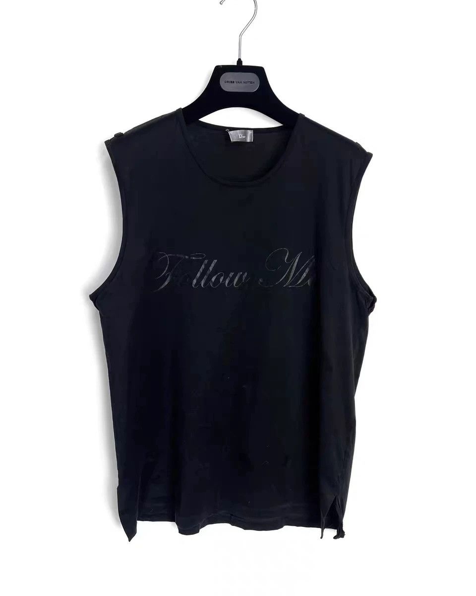 Dior × Hedi Slimane Dior Homme SS02 Blood Wound Tank Top | Grailed