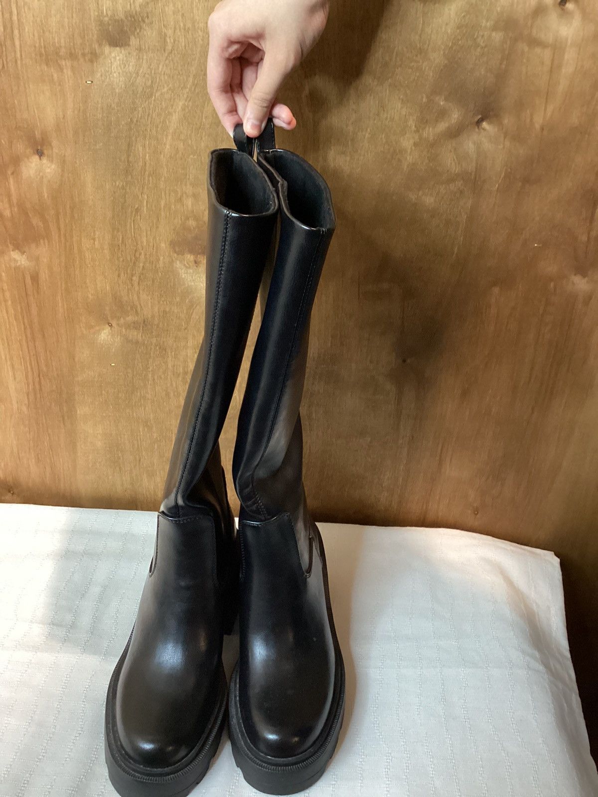 Zara Cute Zara leather boots! Size US 5.5 / IT 35.5 - 2 Thumbnail