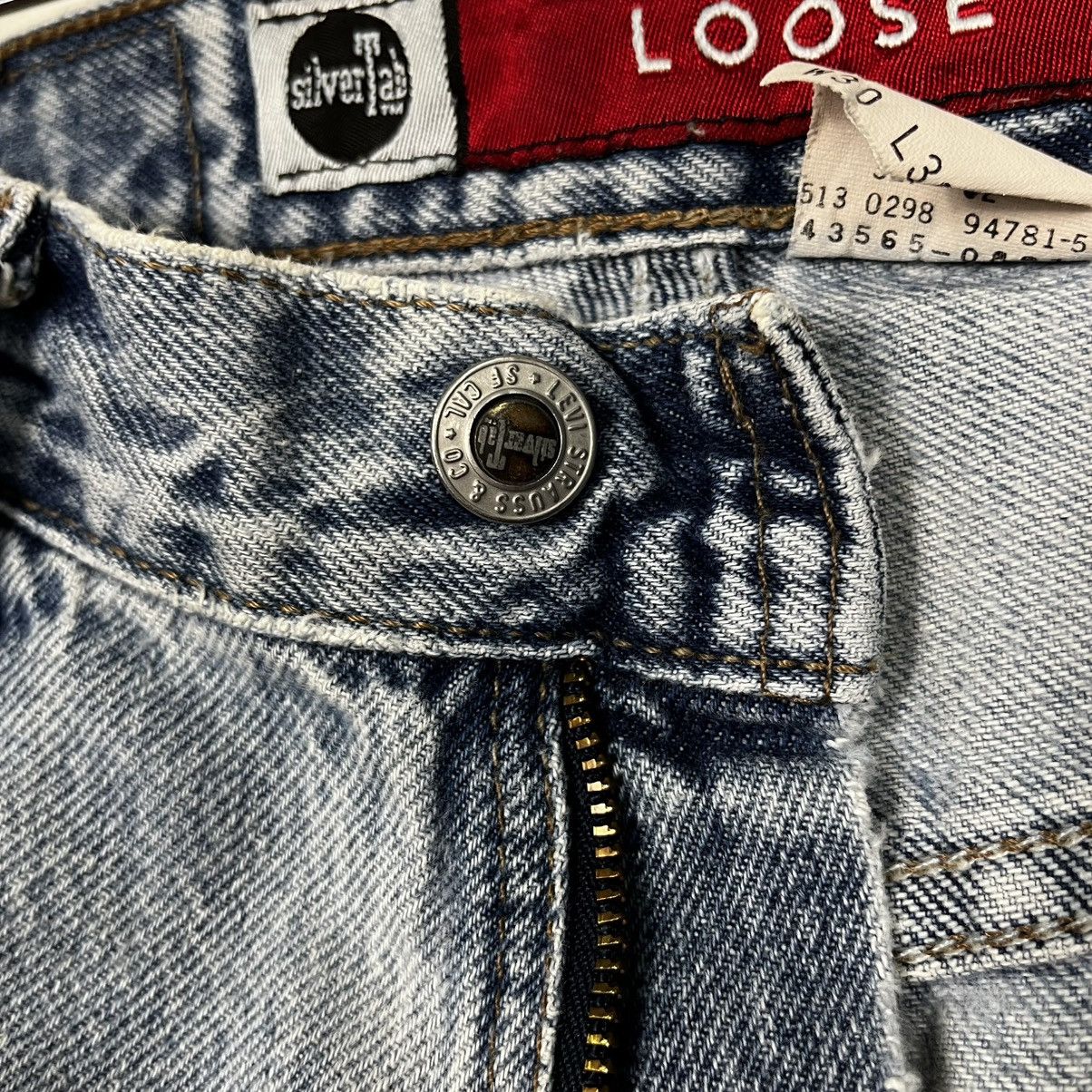 Levi's Vintaage 90s Levis Silver Tab Distressed Denim Jeans Size US 30 / EU 46 - 16 Thumbnail