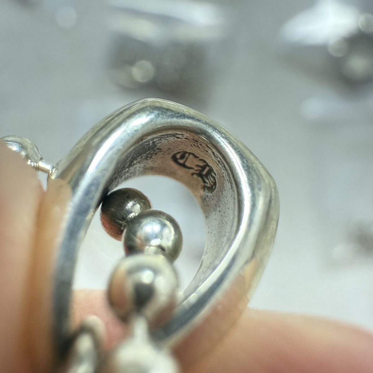 Chrome Hearts Chrome Hearts Heart Ring Necklace Size ONE SIZE - 7 Thumbnail