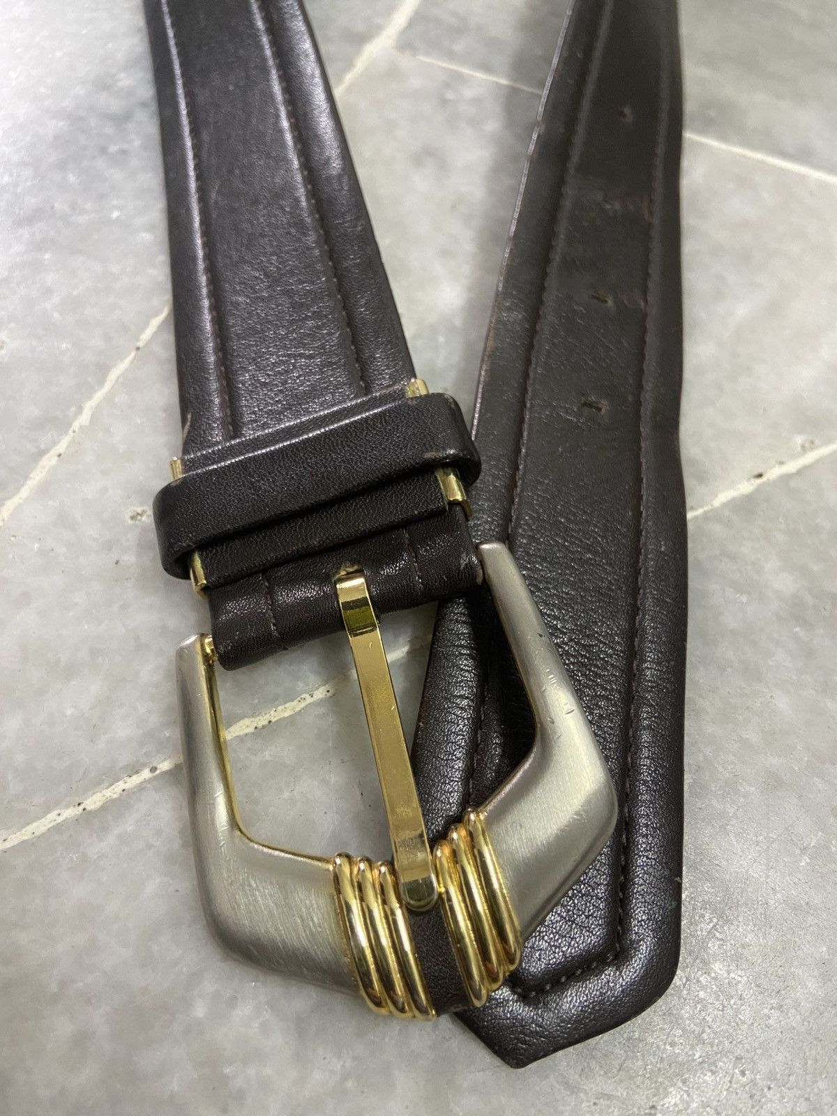 Dior Christian Dior Leather Belt Size ONE SIZE - 9 Thumbnail