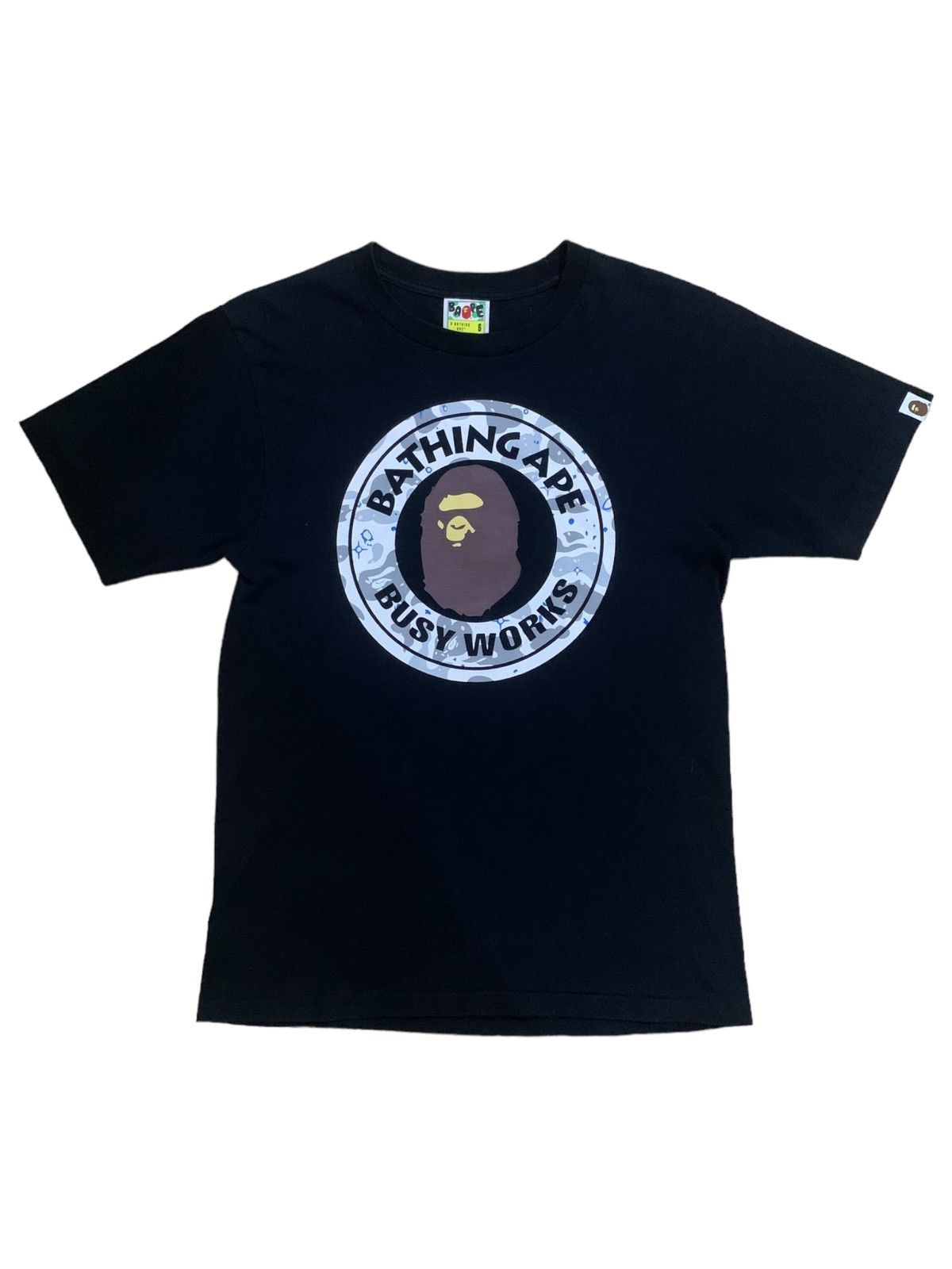 Bape Bathing Ape Camo Busy Works Shirts Size US S / EU 44-46 / 1 - 1 Thumbnail