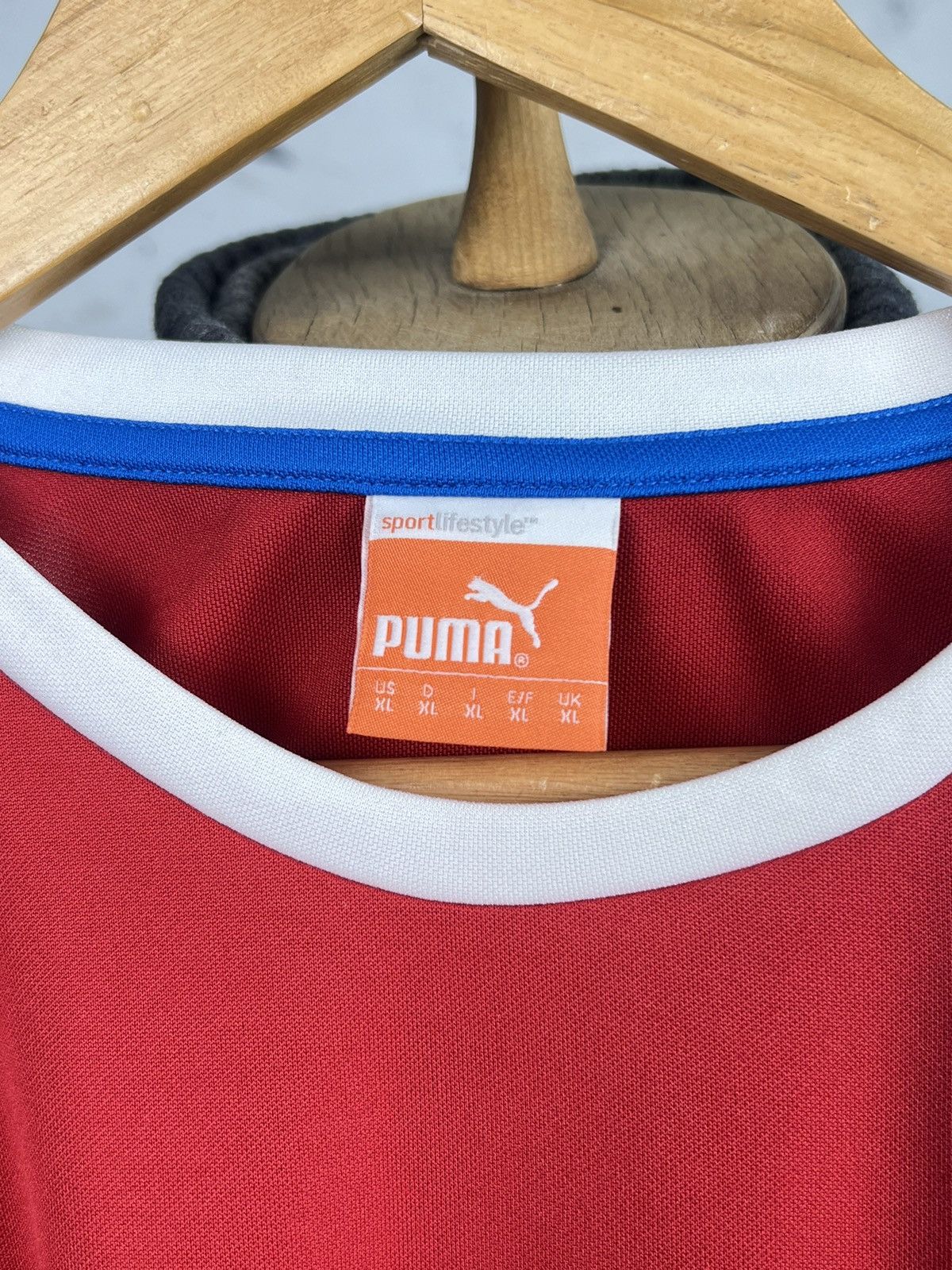 Puma Puma Czech 2012 - 2013 Home Jersey Shirt Size L - XL Size US XL / EU 56 / 4 - 4 Thumbnail