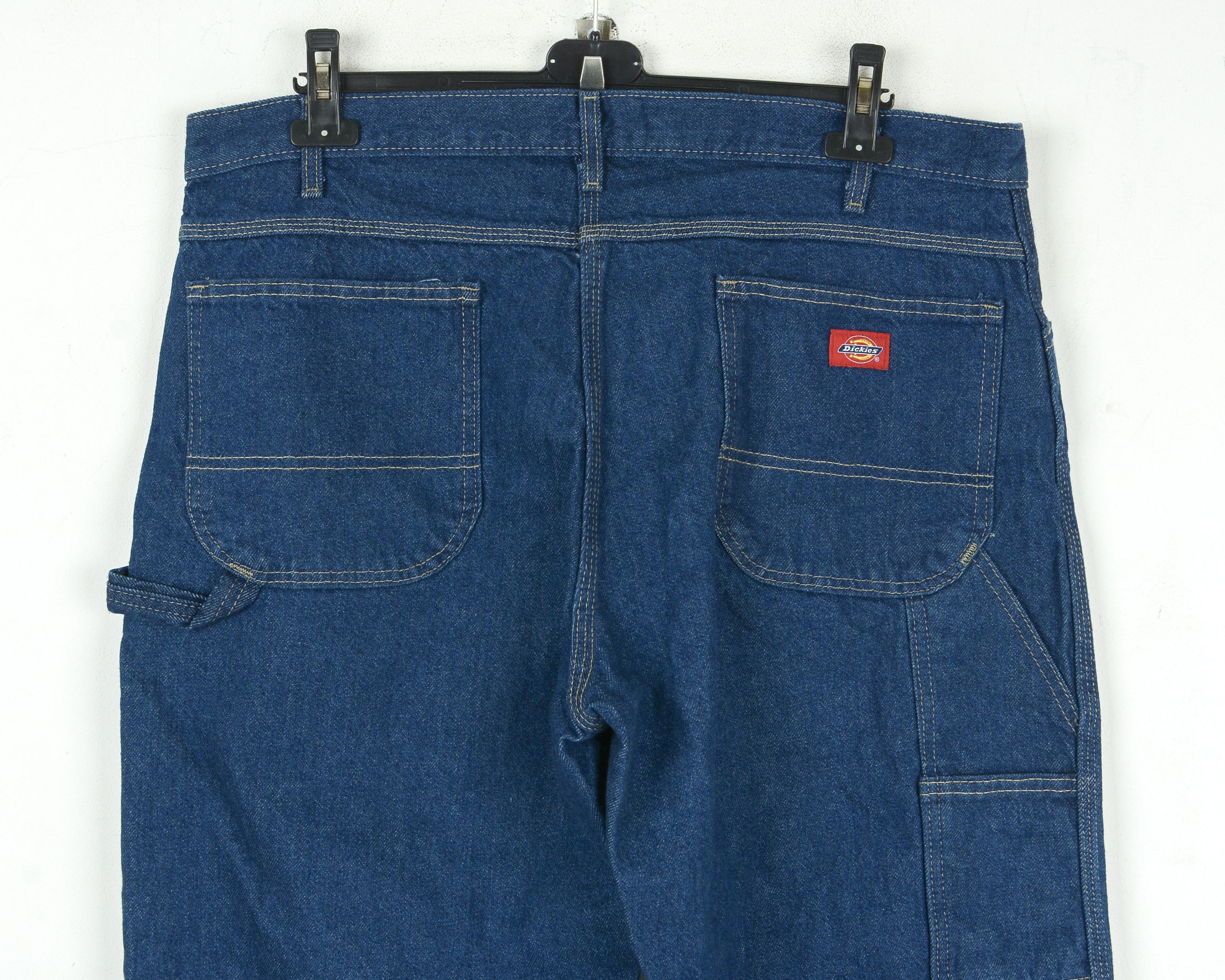 Dickies × Vintage Carpenter Baggy W38 L34 Pants Trousers Jeans Straight Blue Size US 38 / EU 54 - 5 Thumbnail