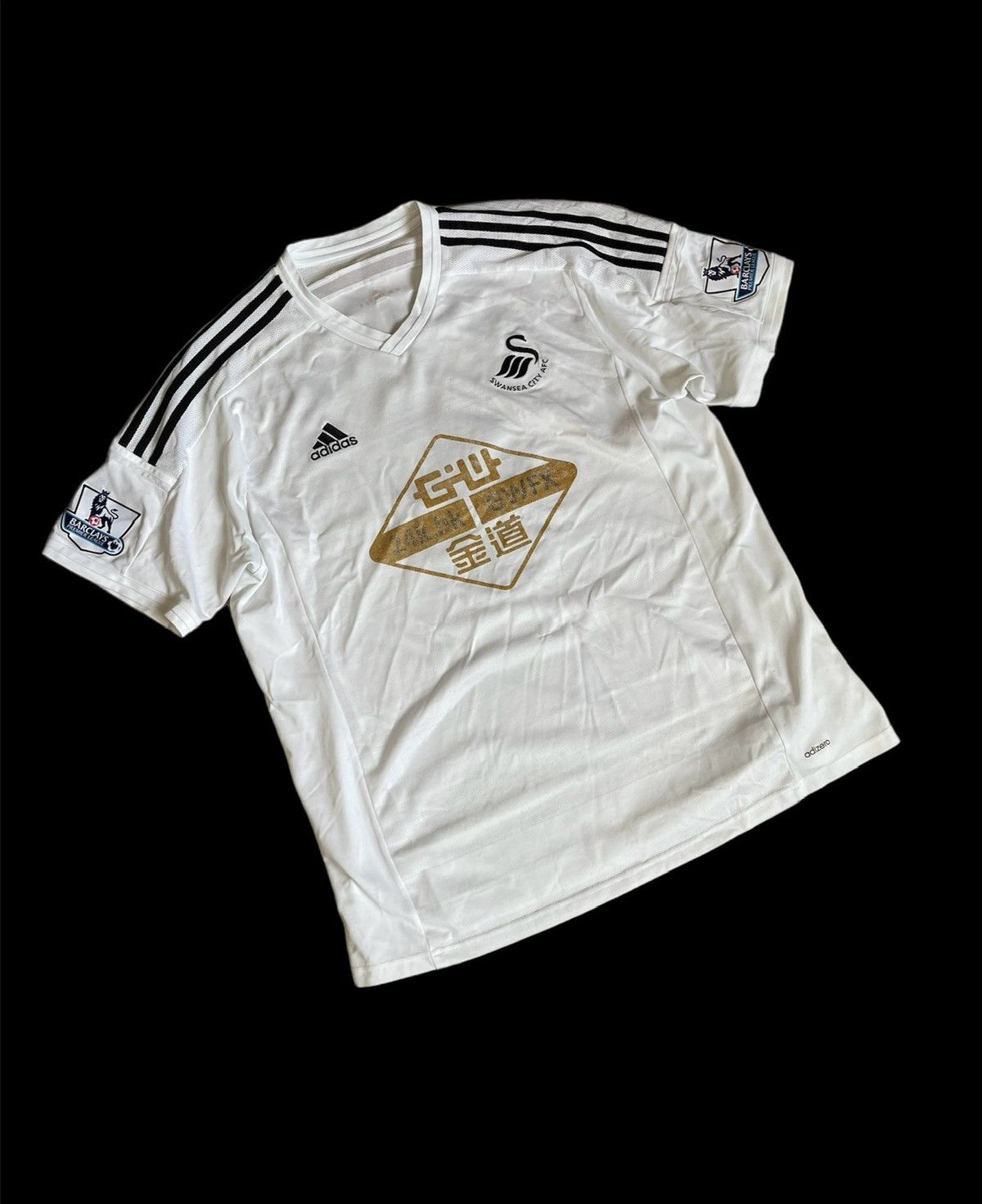 Adidas 2014 Adidas Swansea City #6 Williams soccer jersey Size US XXL / EU 58 / 5 - 3 Thumbnail